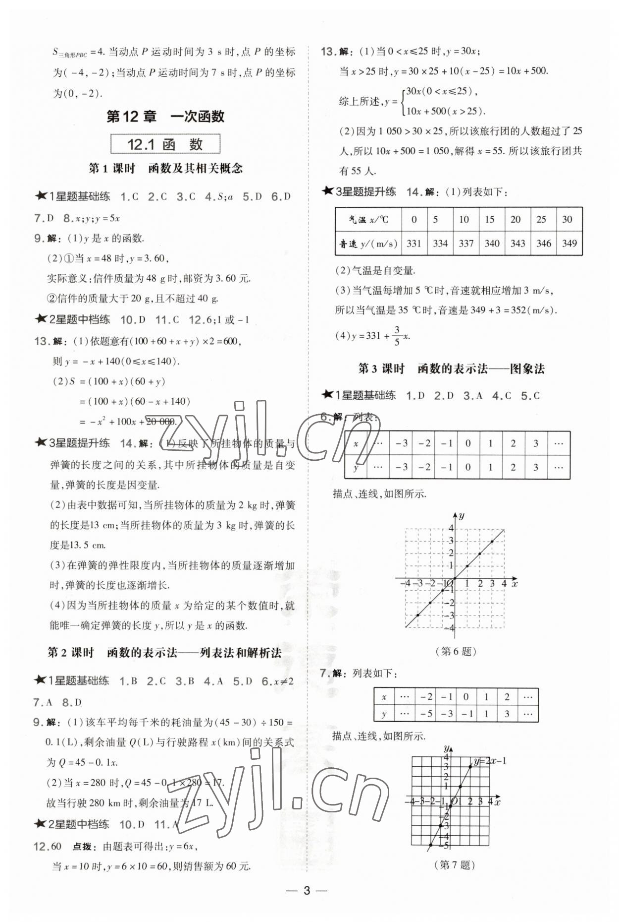 2023年点拨训练八年级数学上册沪科版安徽专版 第3页
