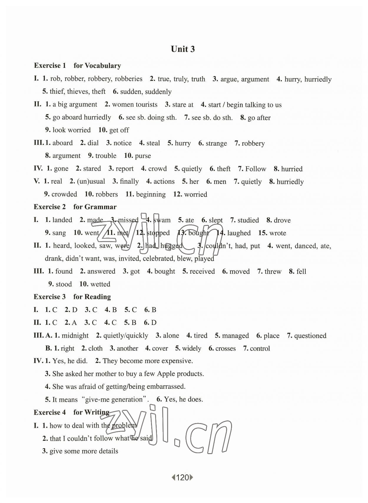 2023年華東師大版一課一練八年級(jí)英語(yǔ)上冊(cè)滬教版54制 第4頁(yè)