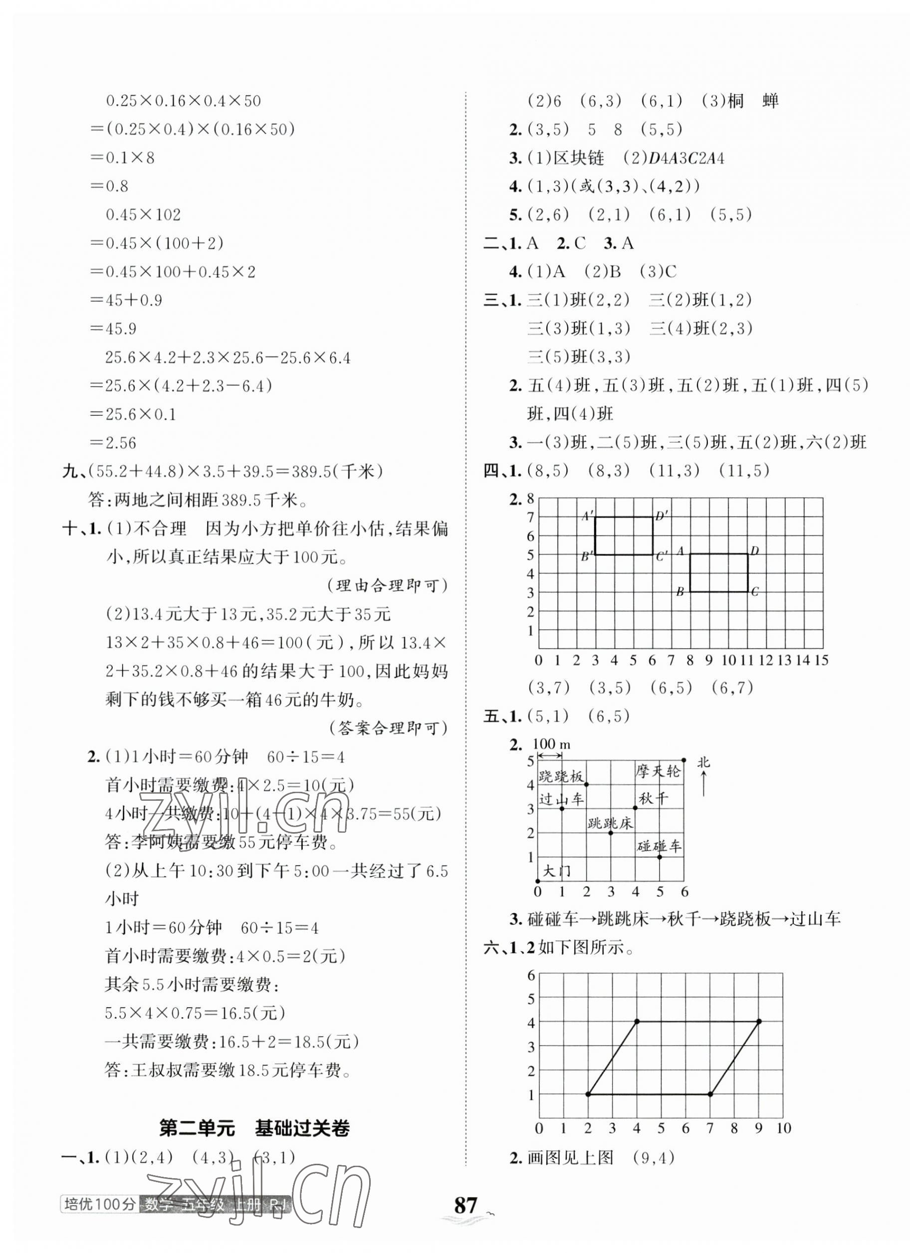 2023年王朝霞培優(yōu)100分五年級(jí)數(shù)學(xué)上冊(cè)人教版 第3頁(yè)