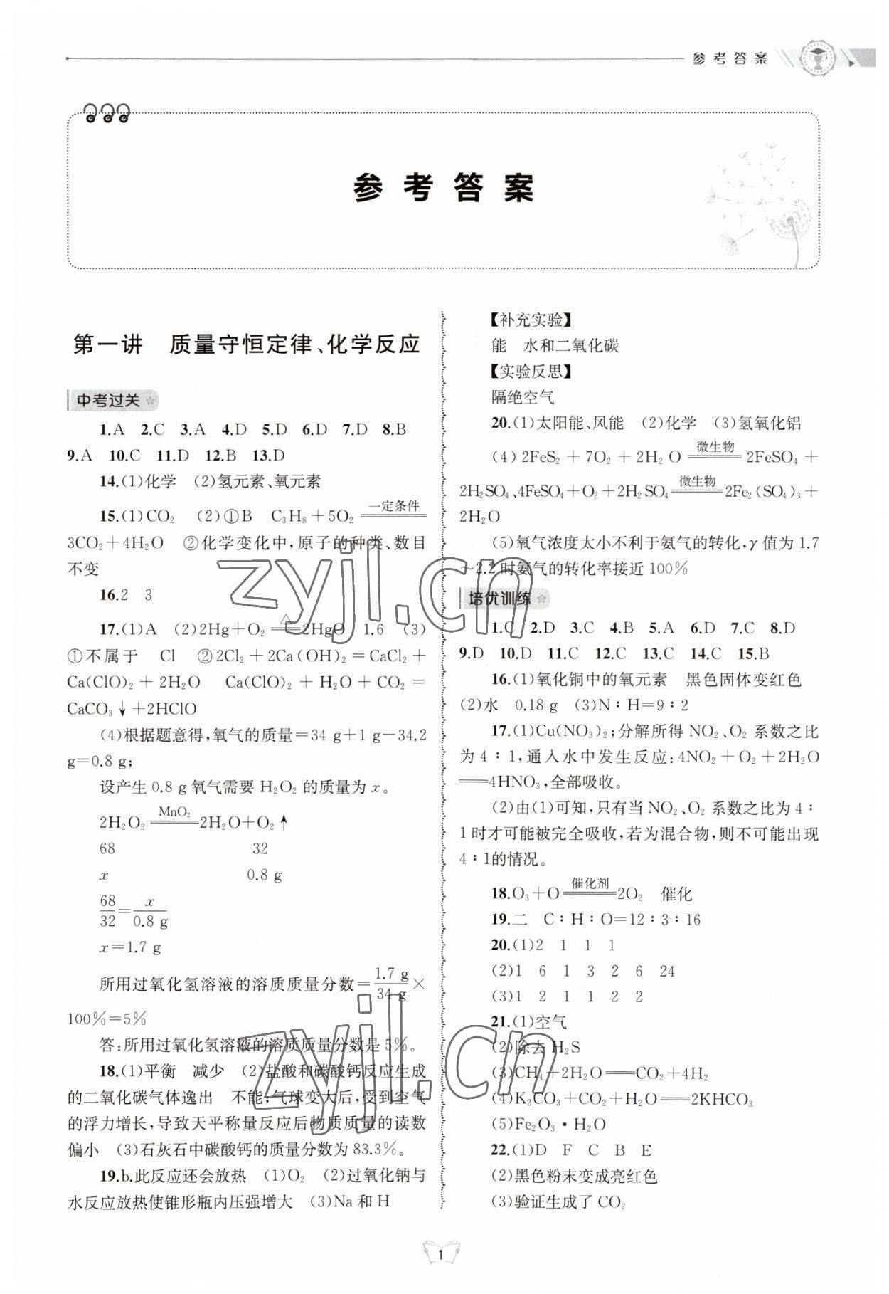 2023年重點中學(xué)與你有約九年級數(shù)學(xué)全一冊華師大版 第1頁