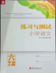 2023年练习与测试六年级语文上册人教版陕西专版