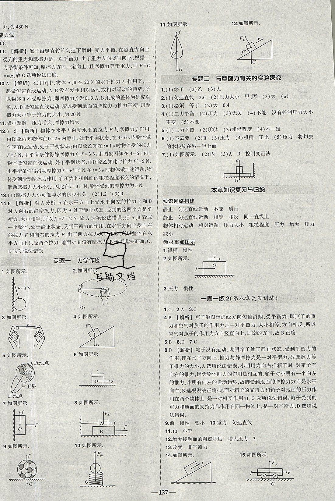 2019年黃岡創(chuàng)優(yōu)作業(yè)導(dǎo)學(xué)練八年級物理下冊人教版 第4頁