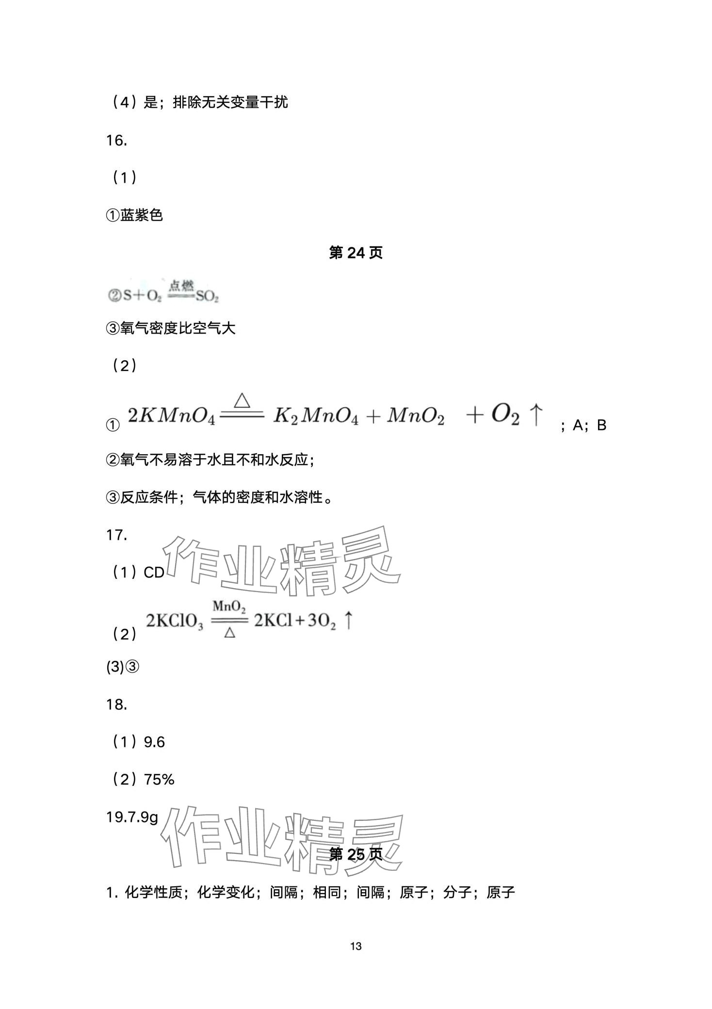 2024年剑指中考化学益阳专版 第13页