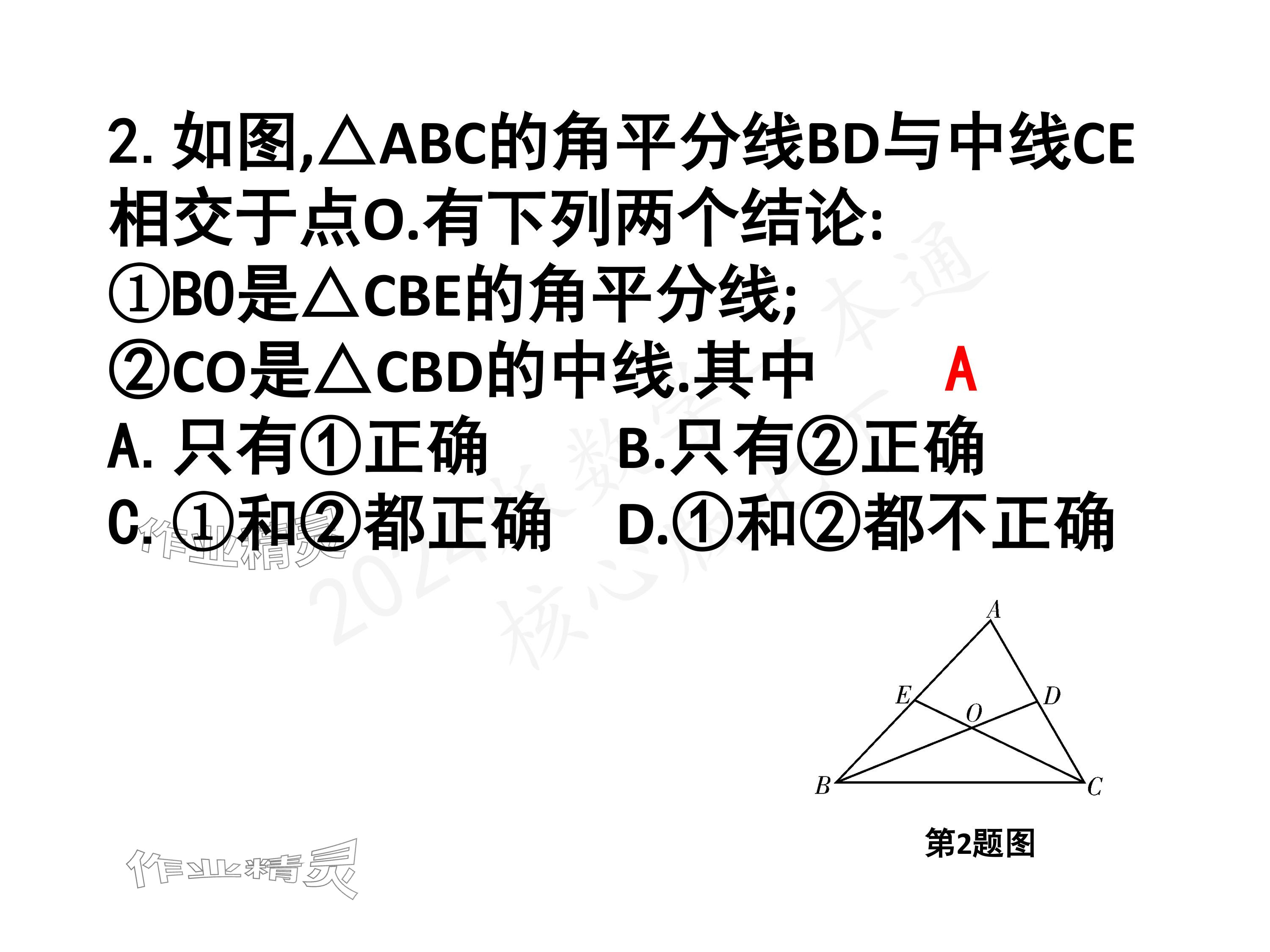 2024年一本通武漢出版社七年級數(shù)學(xué)下冊北師大版 參考答案第28頁