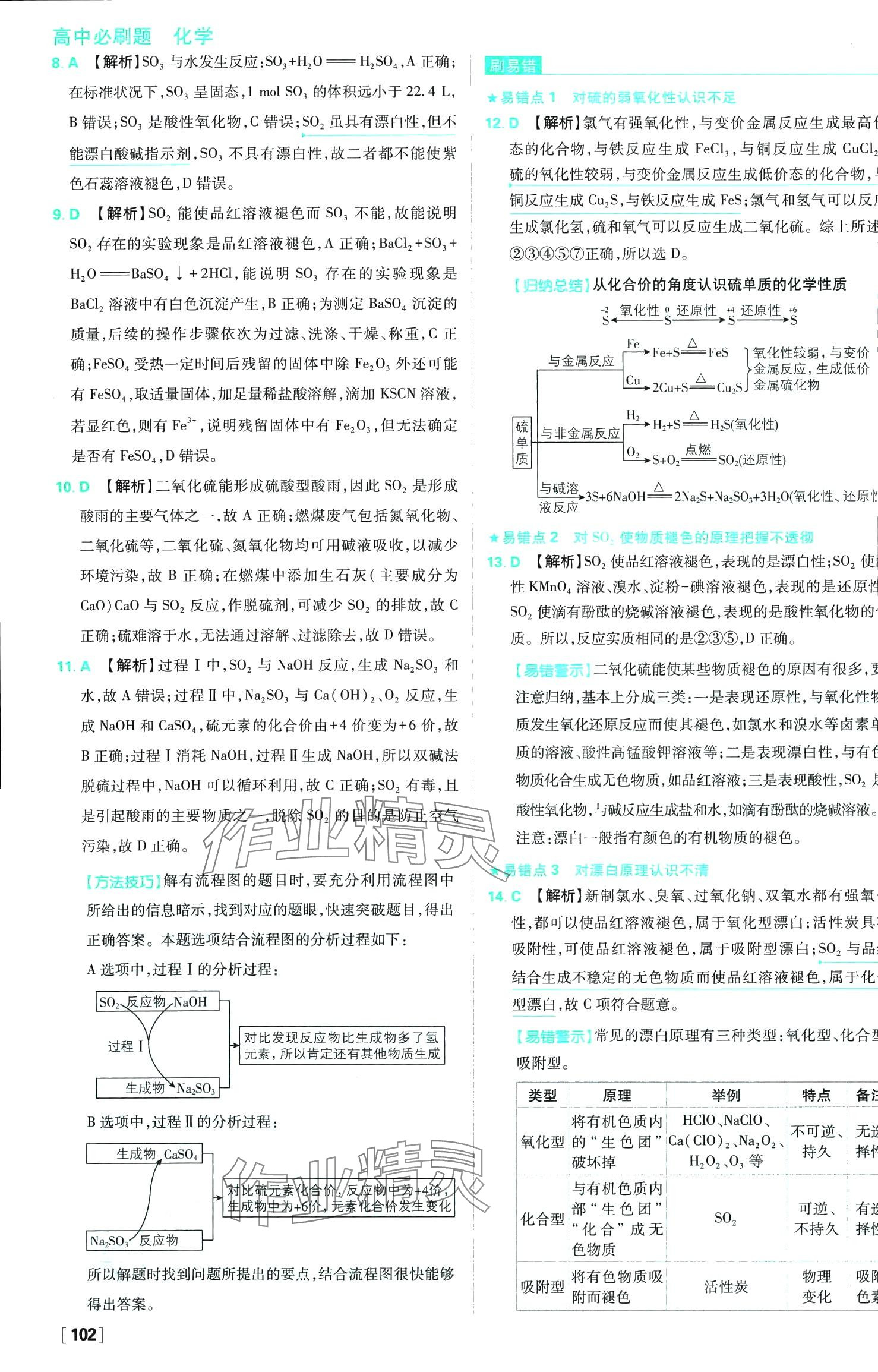 2024年高中必刷题高中化学必修第二册人教版 第3页