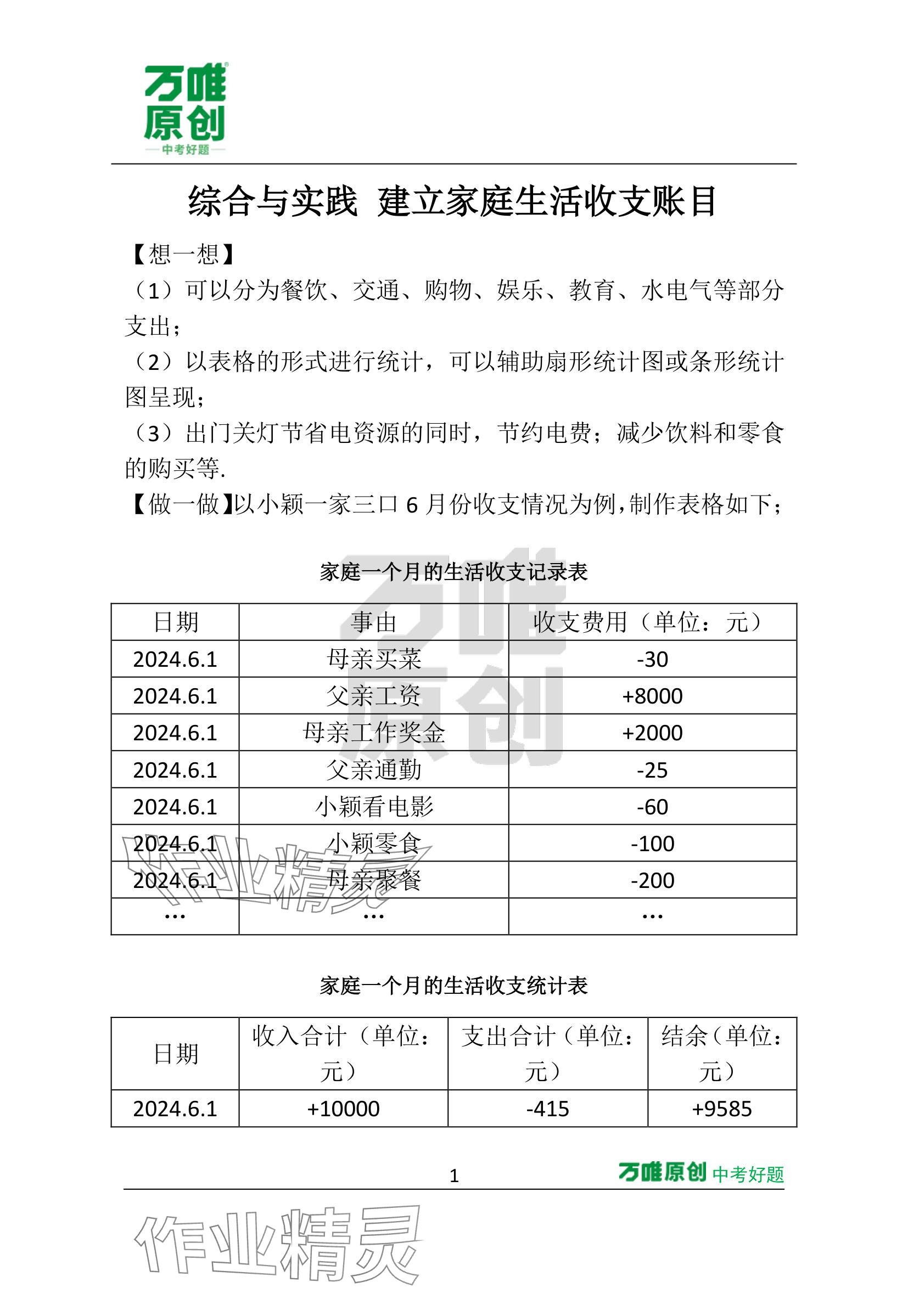 2024年萬(wàn)唯中考情境題七年級(jí)數(shù)學(xué)上冊(cè)蘇科版 參考答案第21頁(yè)