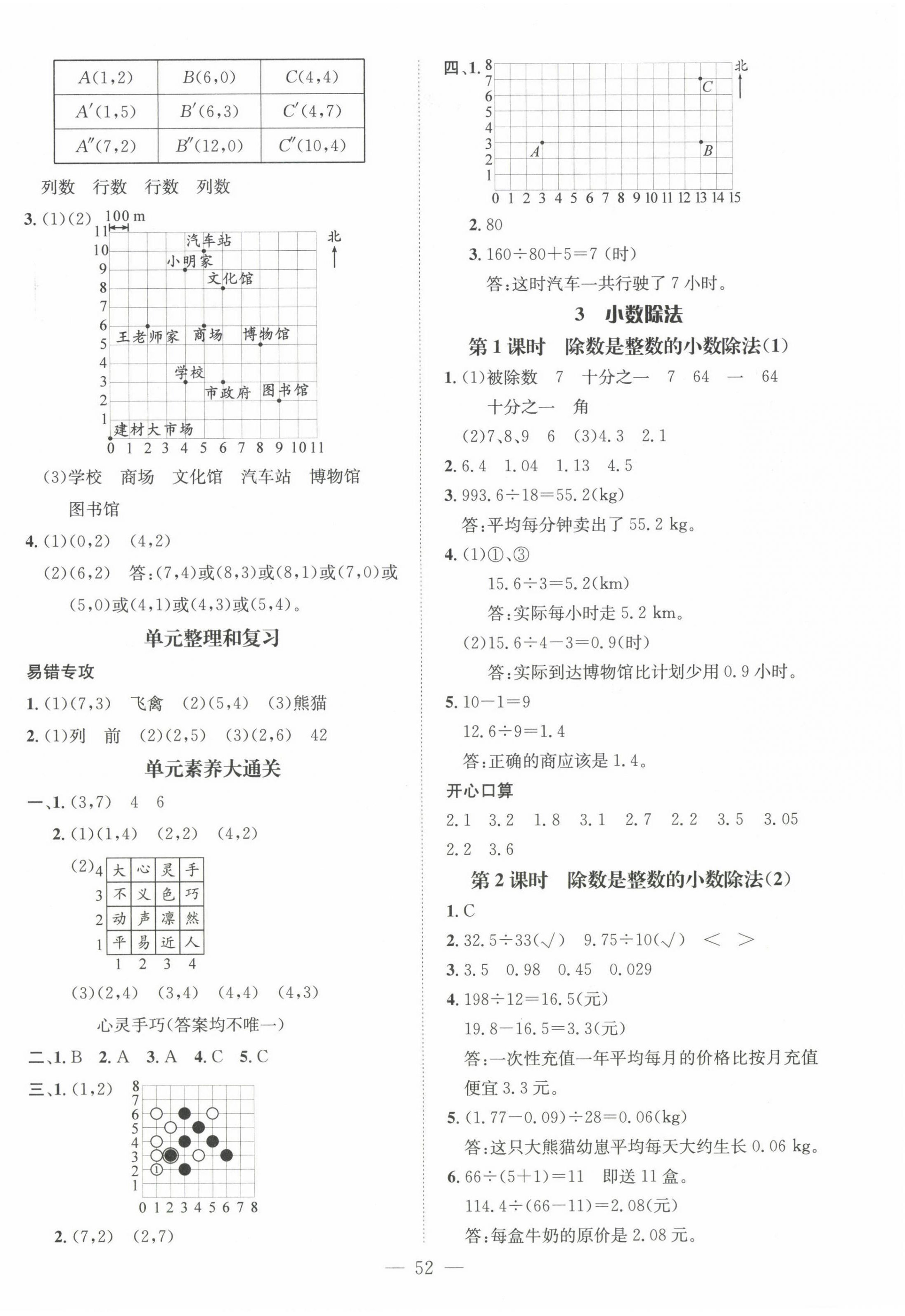 2024年名師測(cè)控五年級(jí)數(shù)學(xué)上冊(cè)人教版浙江專版 第4頁(yè)