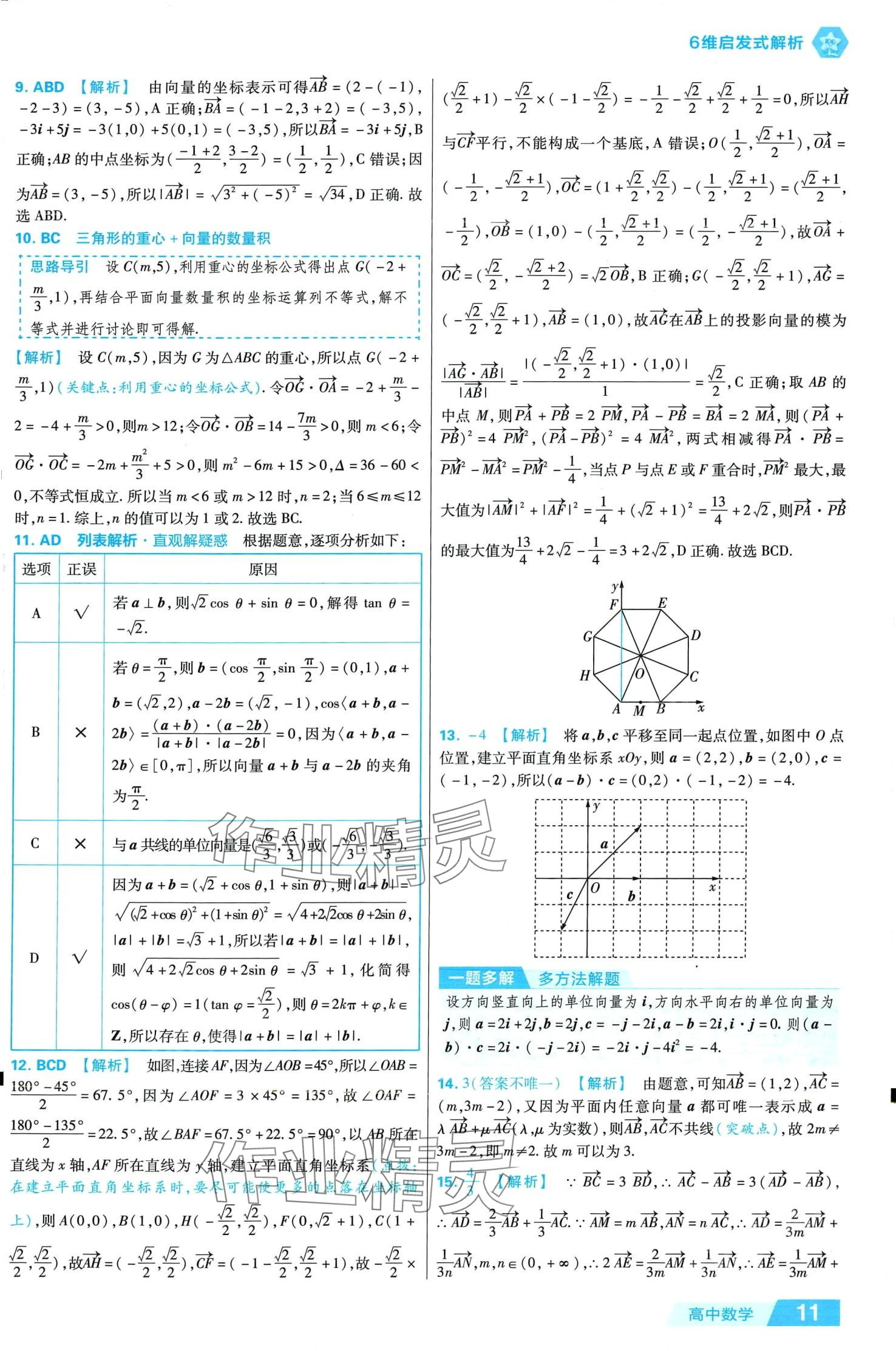 2024年金考卷活页题选高中数学必修第二册人教A版 第11页