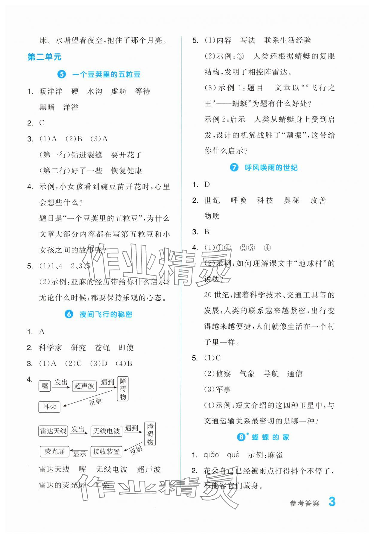 2023年全品學(xué)練考四年級(jí)語(yǔ)文上冊(cè)人教版浙江專(zhuān)版 第3頁(yè)