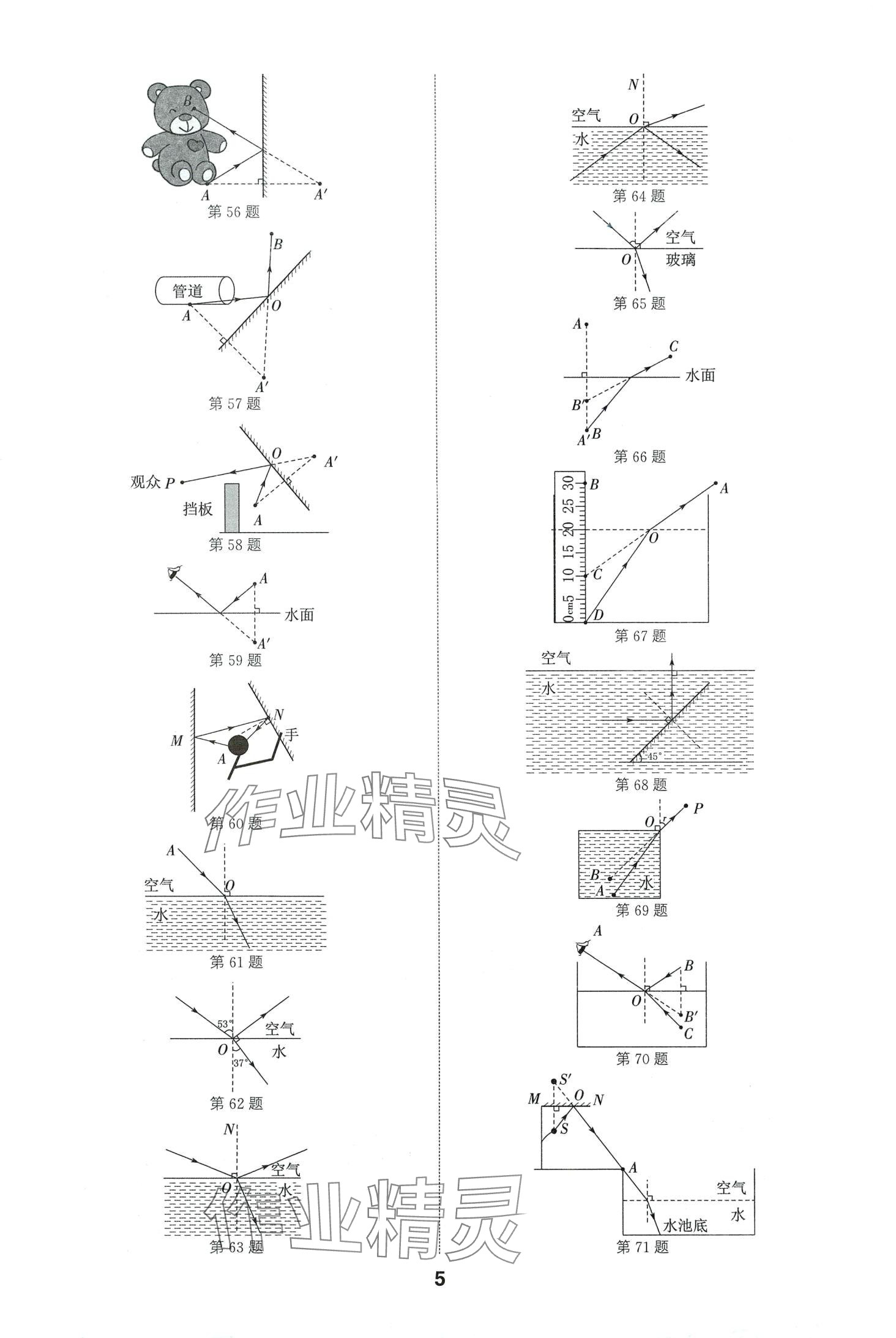 2024年通城學(xué)典全國(guó)中考試題分類(lèi)精粹物理中考 第5頁(yè)