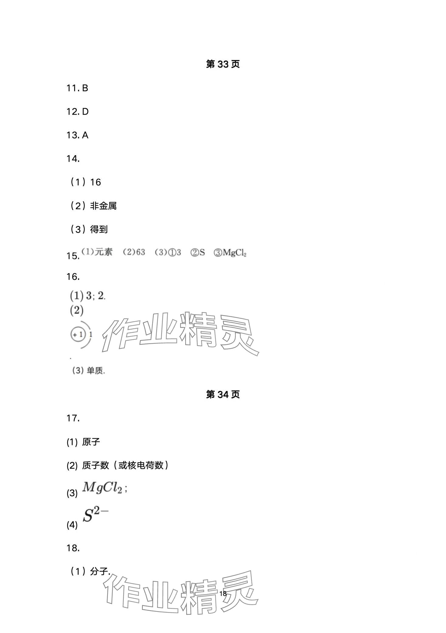 2024年剑指中考化学益阳专版 第18页