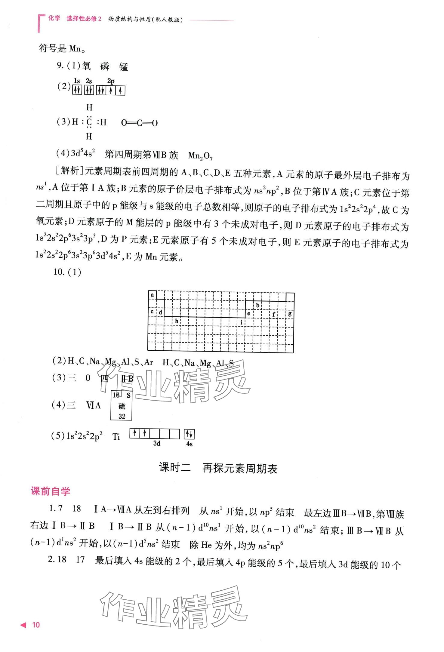 2024年普通高中新課程同步練習(xí)冊高中化學(xué)選擇性必修2人教版 第12頁