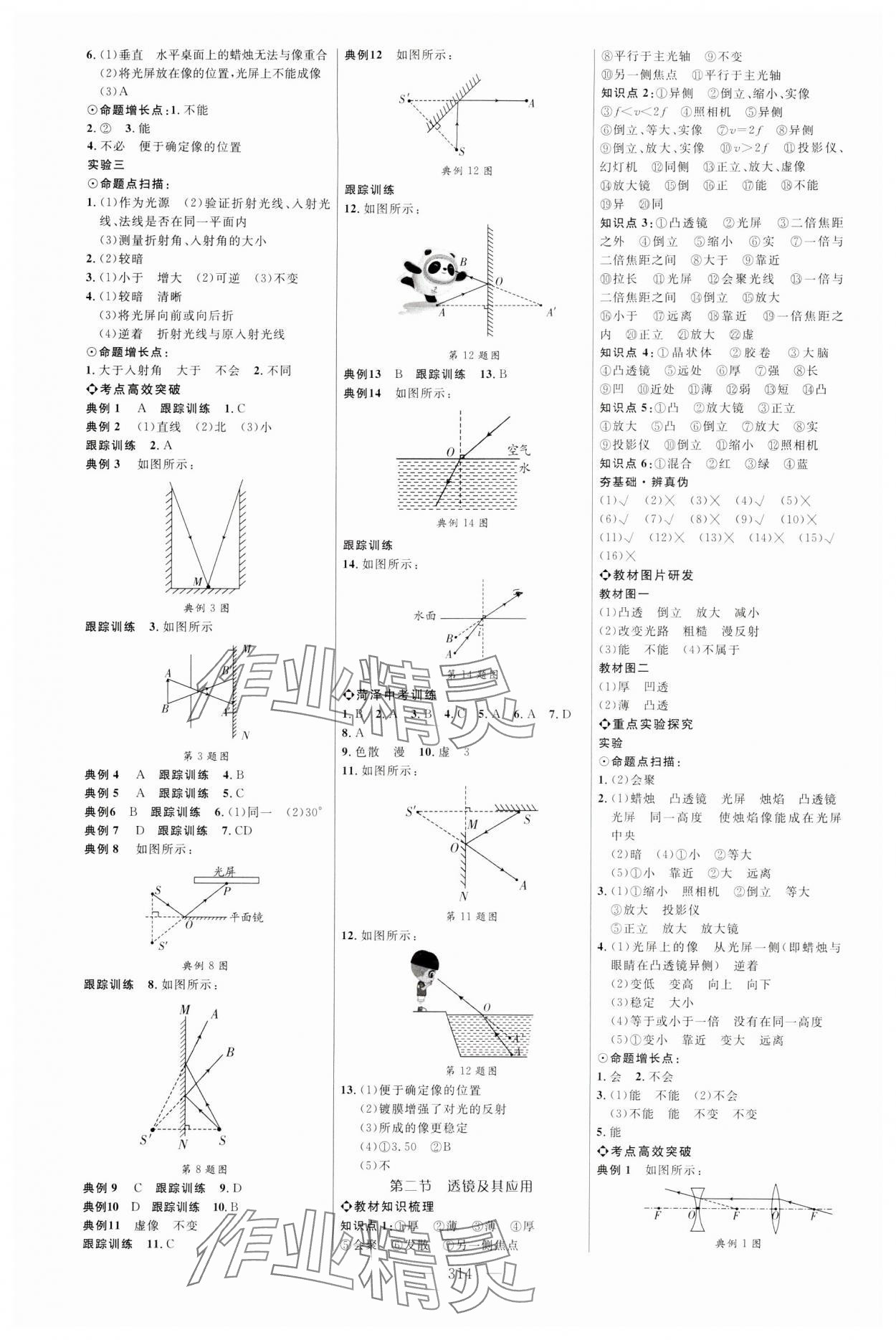 2024年全程導(dǎo)航初中總復(fù)習(xí)物理教科版菏澤專版 第2頁