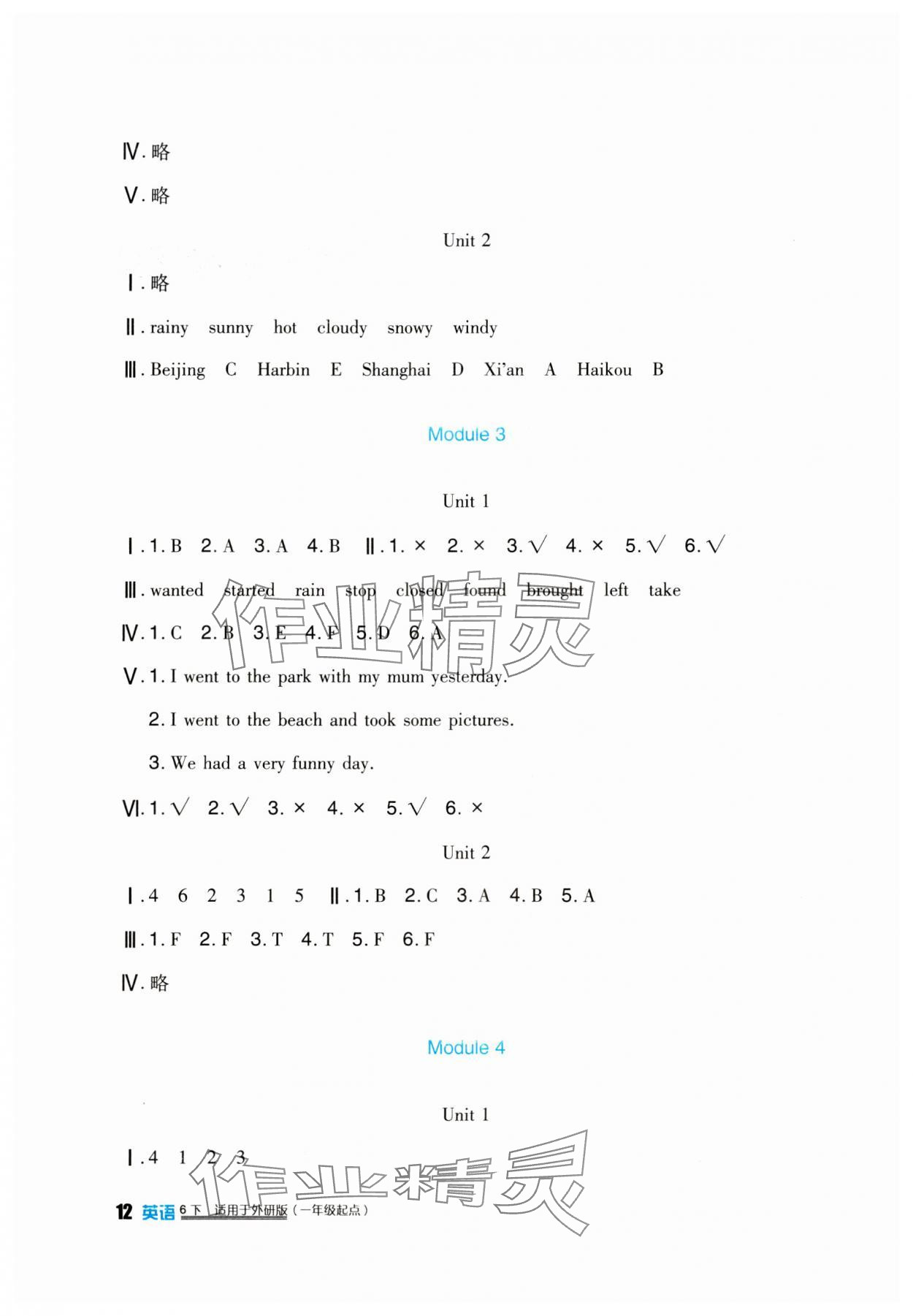 2024年新課標(biāo)小學(xué)生學(xué)習(xí)實(shí)踐園地六年級英語下冊外研版一起 第2頁