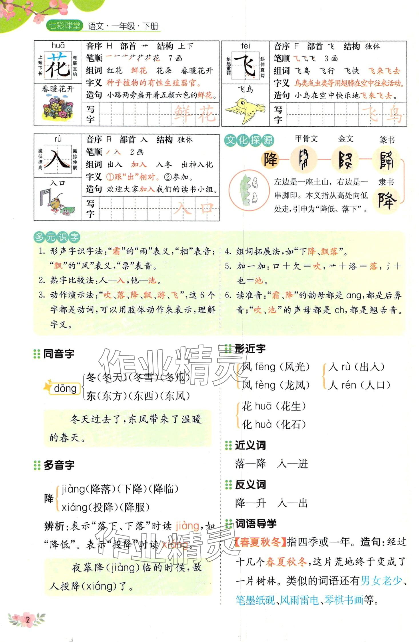 2024年教材課本一年級(jí)語(yǔ)文下冊(cè)人教版 第2頁(yè)