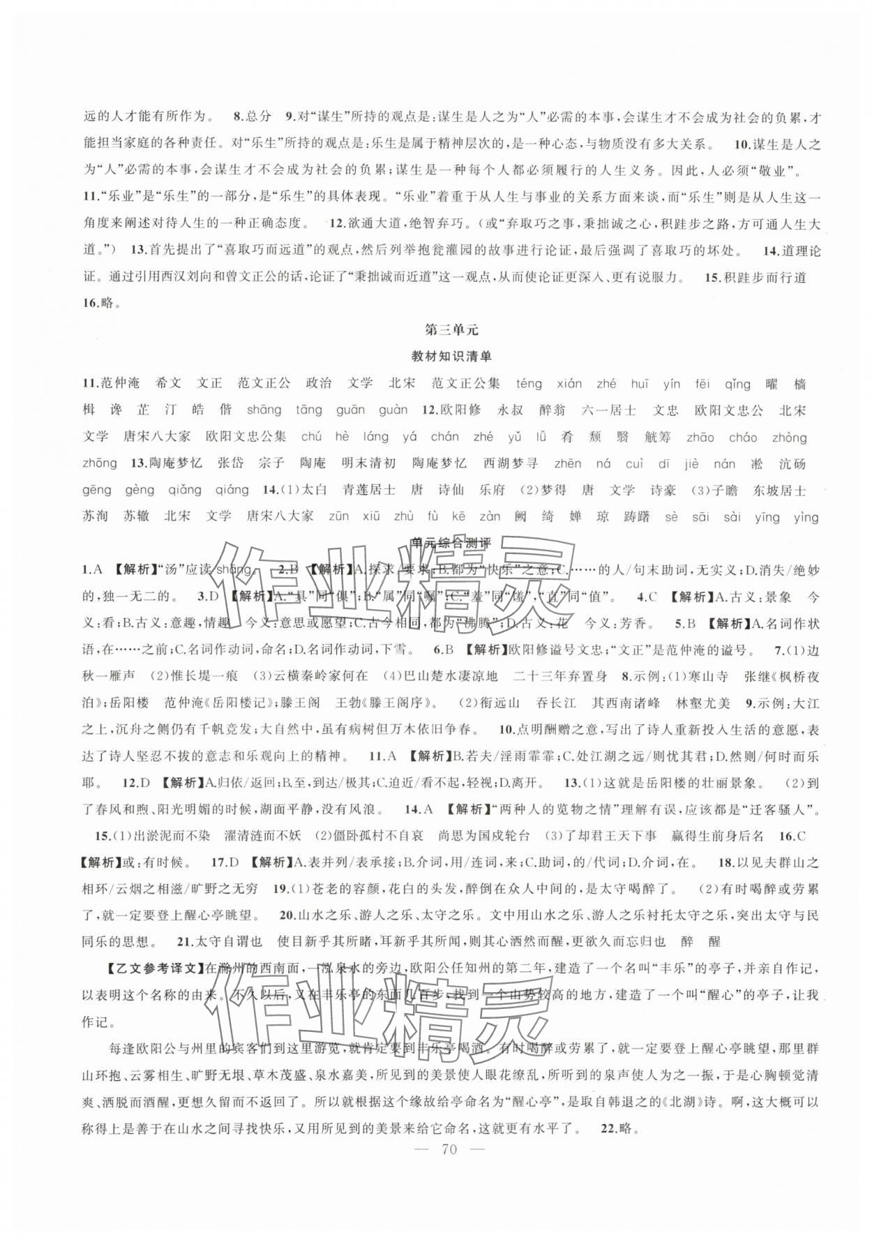 2024年寒假作业新疆青少年出版社九年级语文 第2页