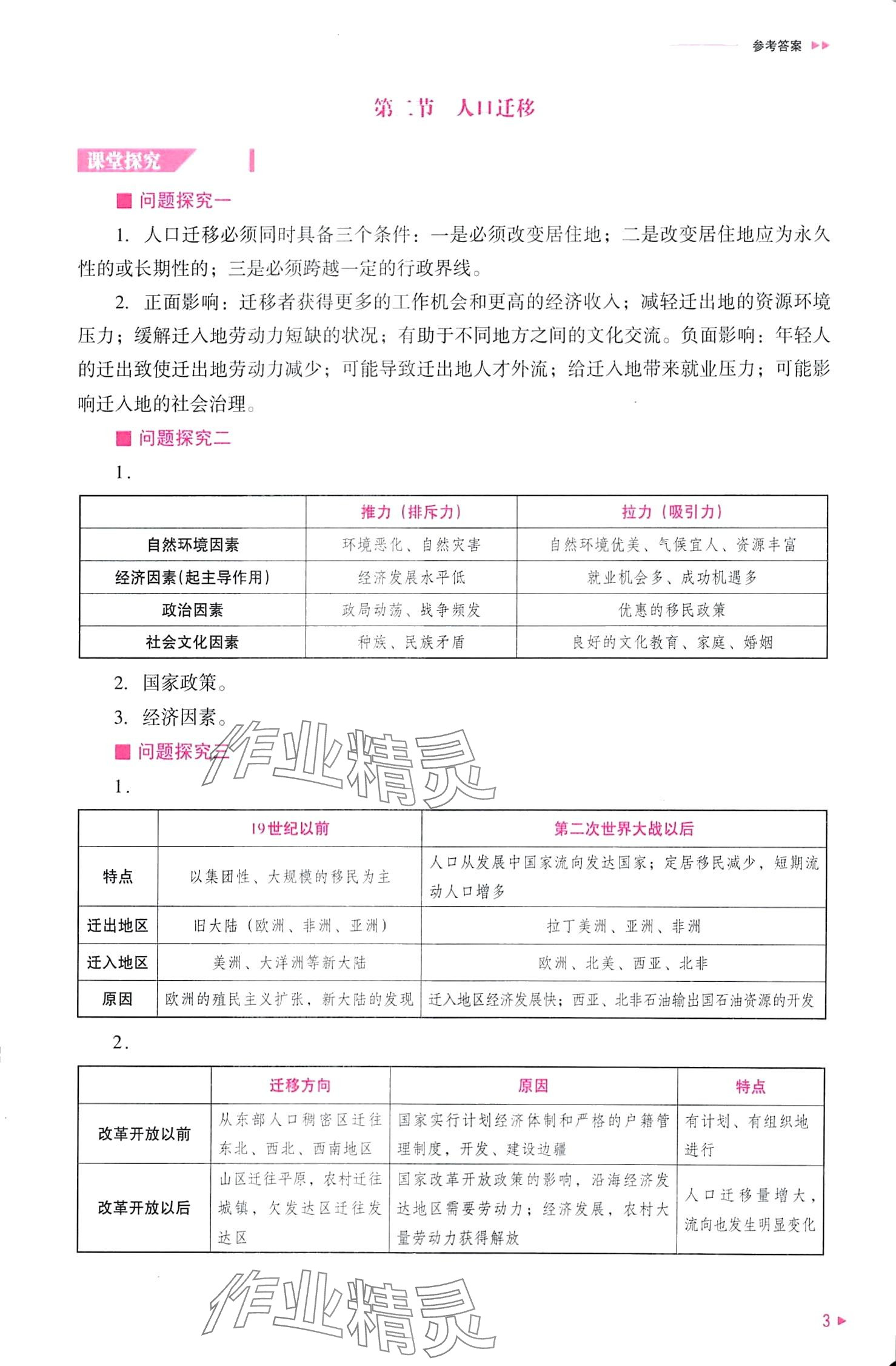 2024年普通高中新課程同步練習(xí)冊高中地理必修第二冊人教版 第3頁