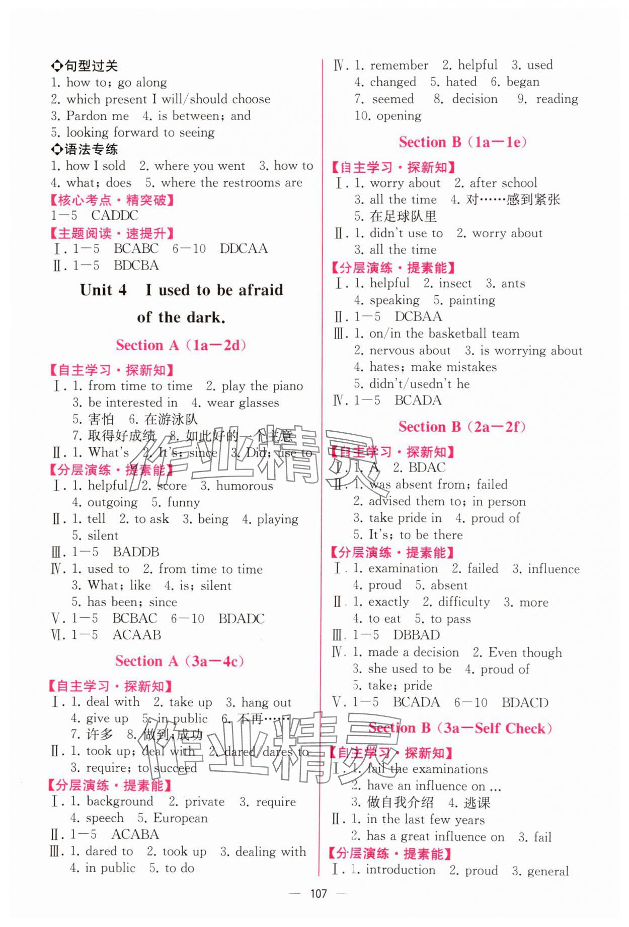 2024年同步導(dǎo)學(xué)案課時(shí)練九年級(jí)英語(yǔ)全一冊(cè)人教版河南專版 第5頁(yè)