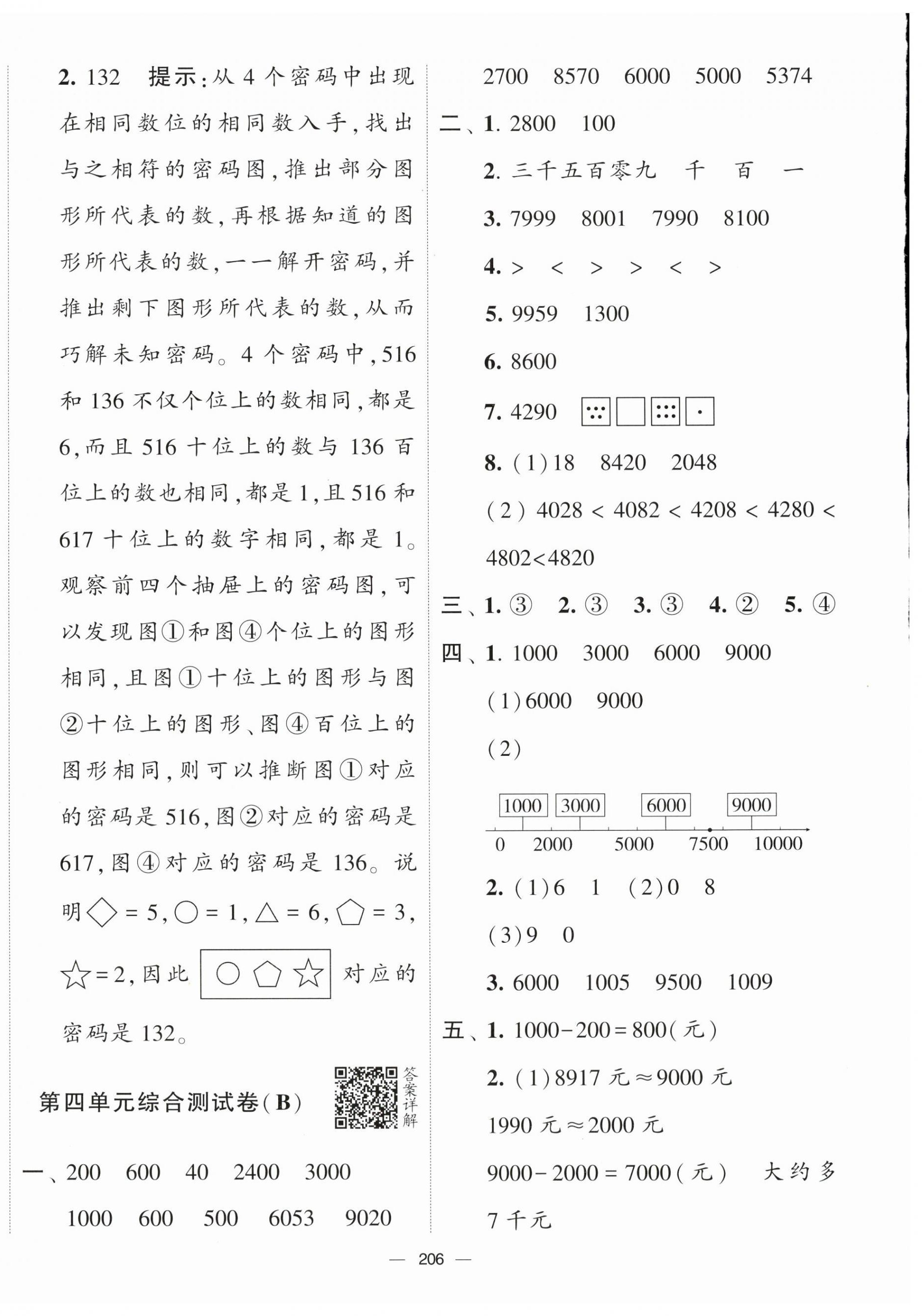 2024年学霸提优大试卷二年级数学下册苏教版 第8页