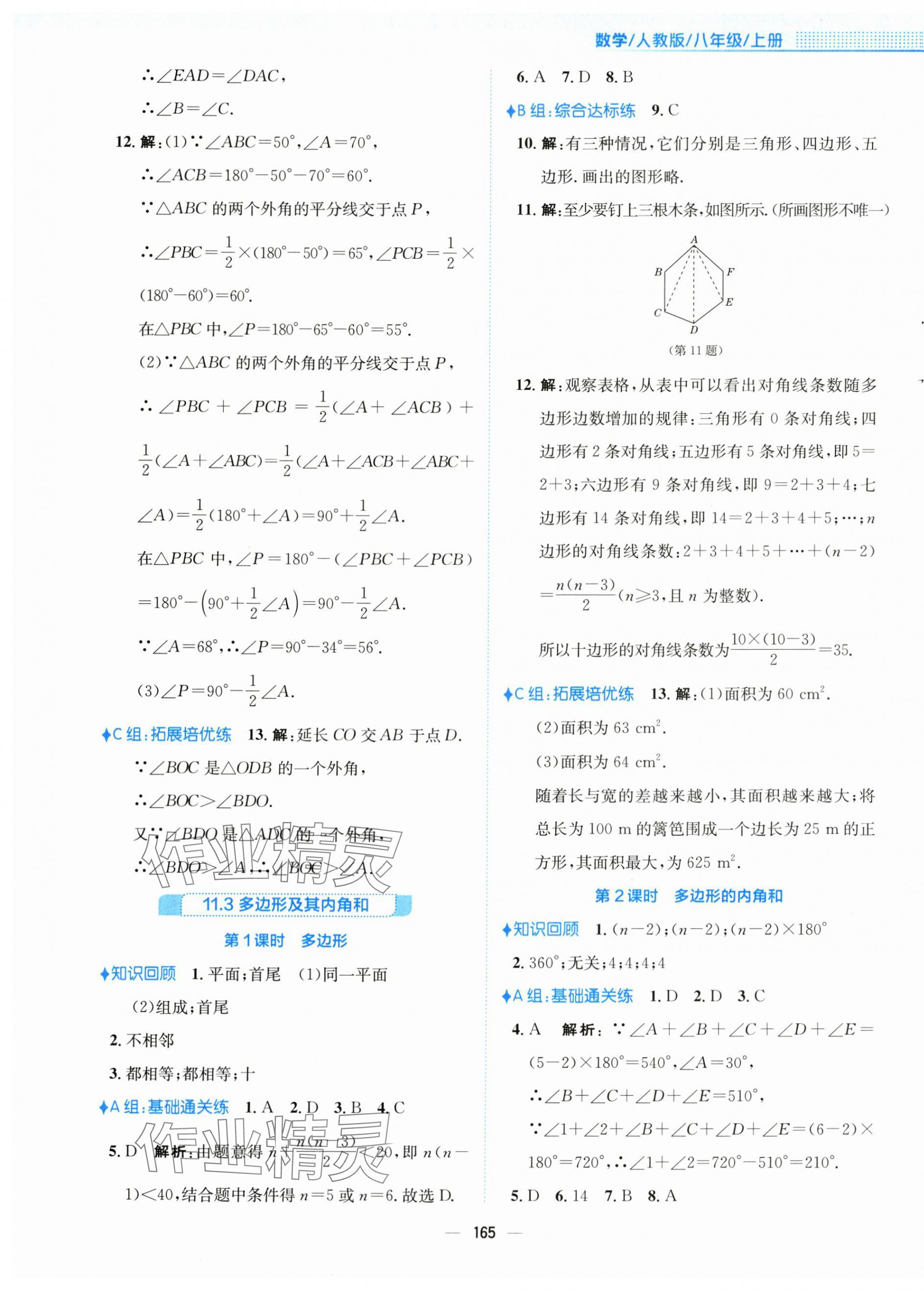 2024年新编基础训练八年级数学上册人教版 第5页