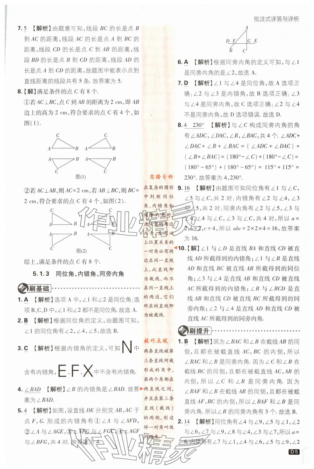 2024年初中必刷題七年級數(shù)學(xué)下冊人教版 第5頁