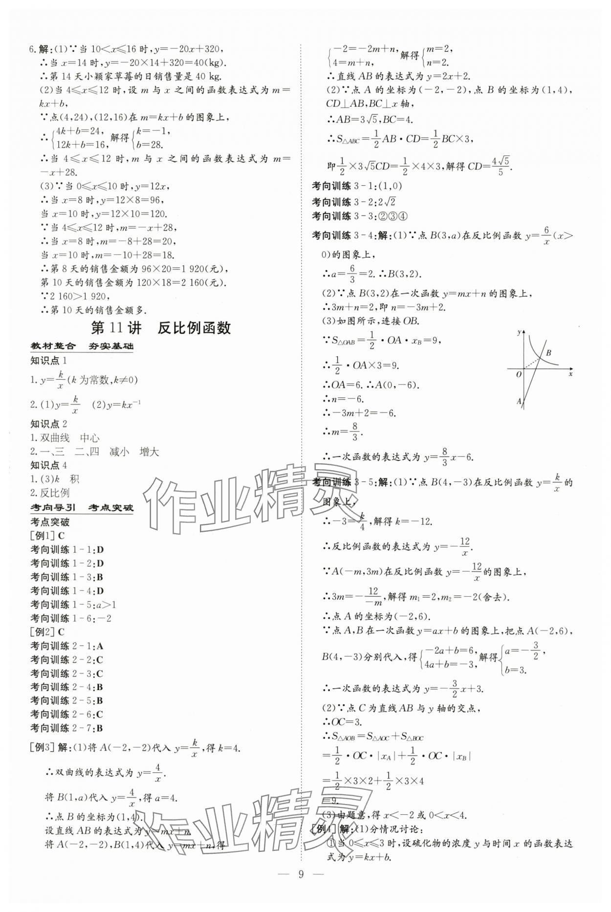 2024年中考總復習導與練數(shù)學包頭專版 第9頁