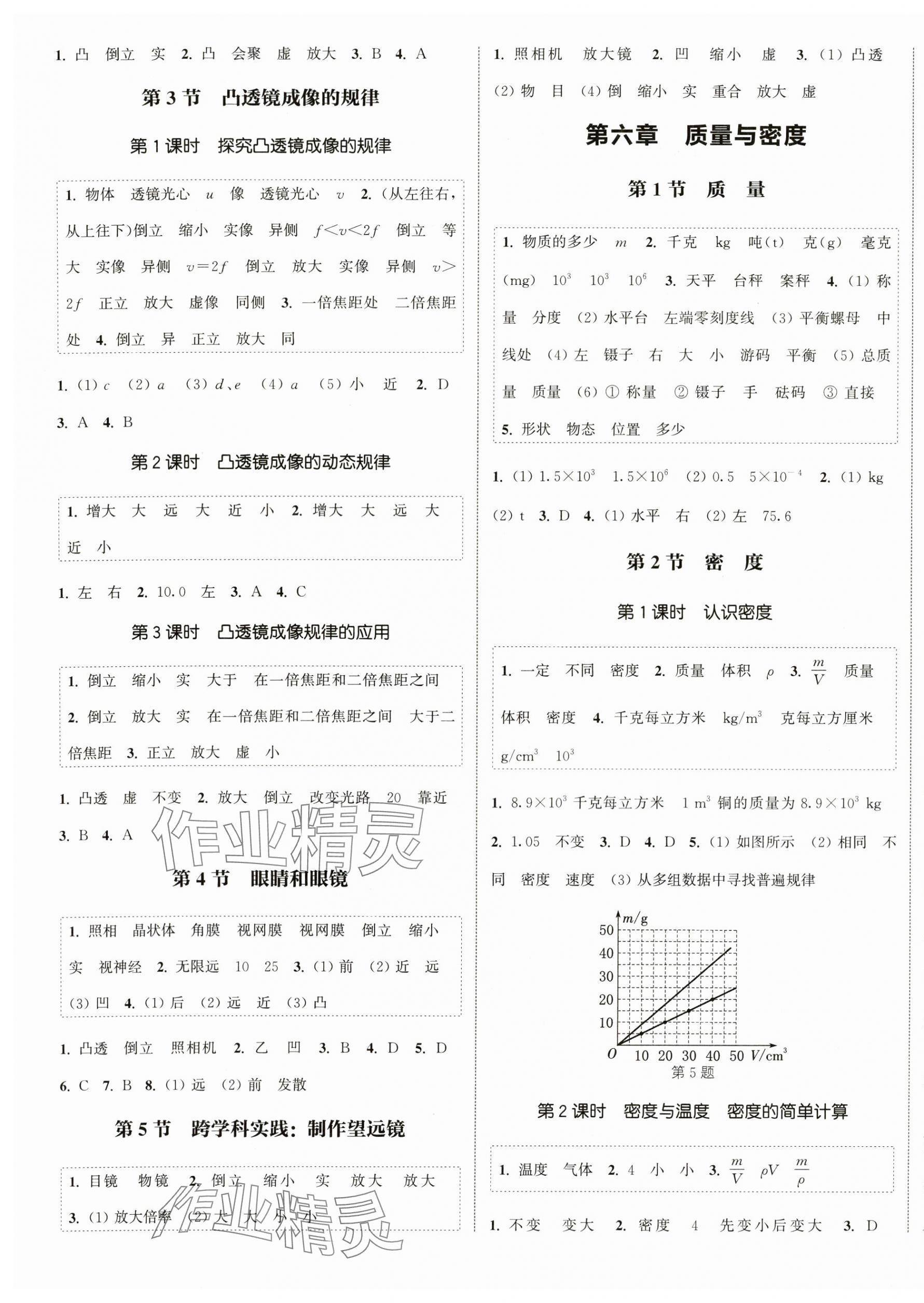 2024年通城學(xué)典課時作業(yè)本八年級物理上冊人教版 第5頁