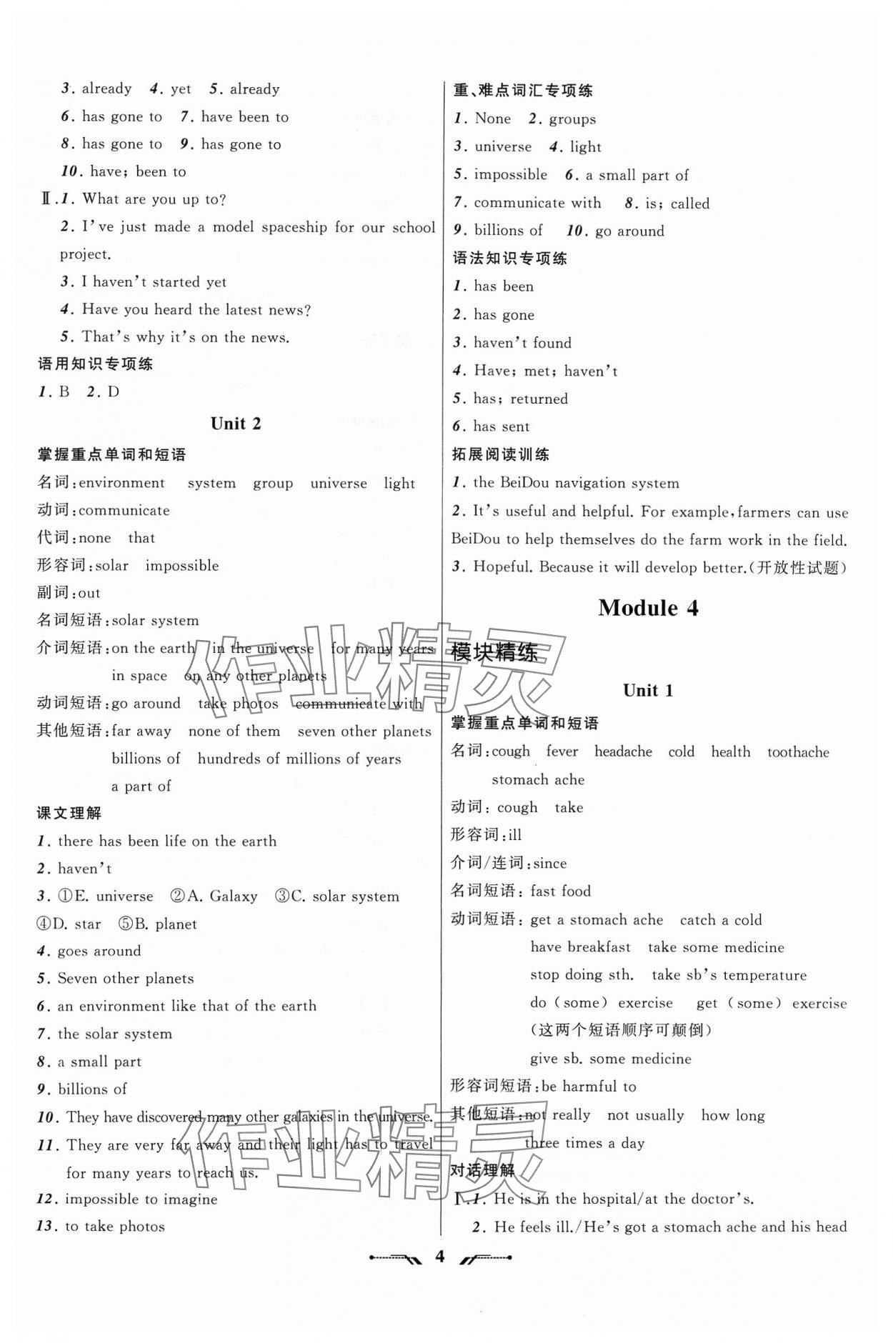 2024年新课程新教材导航学英语八年级下册外研版 第4页