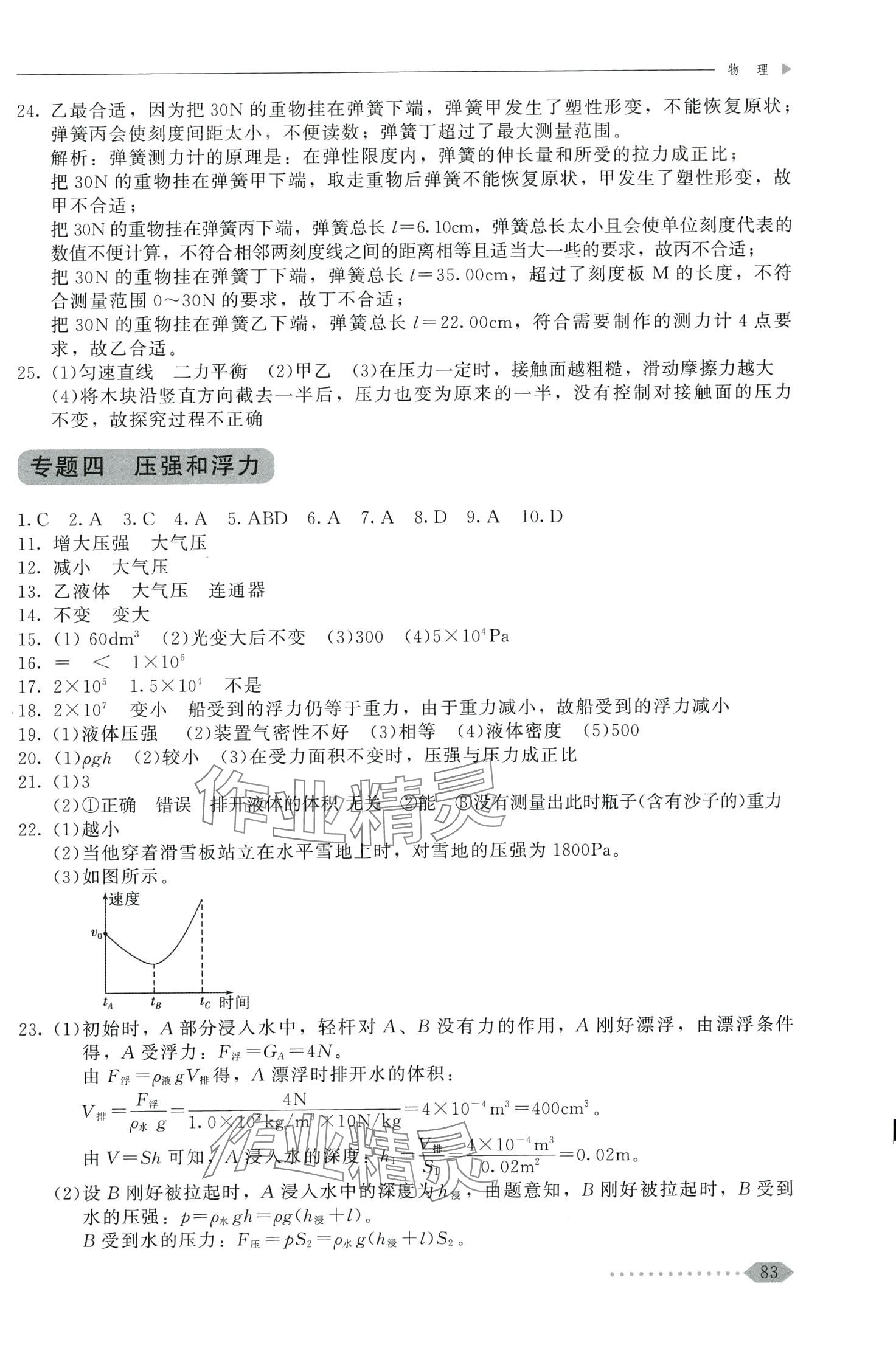 2024年初中课程学习指导手册理综长春专版 第3页