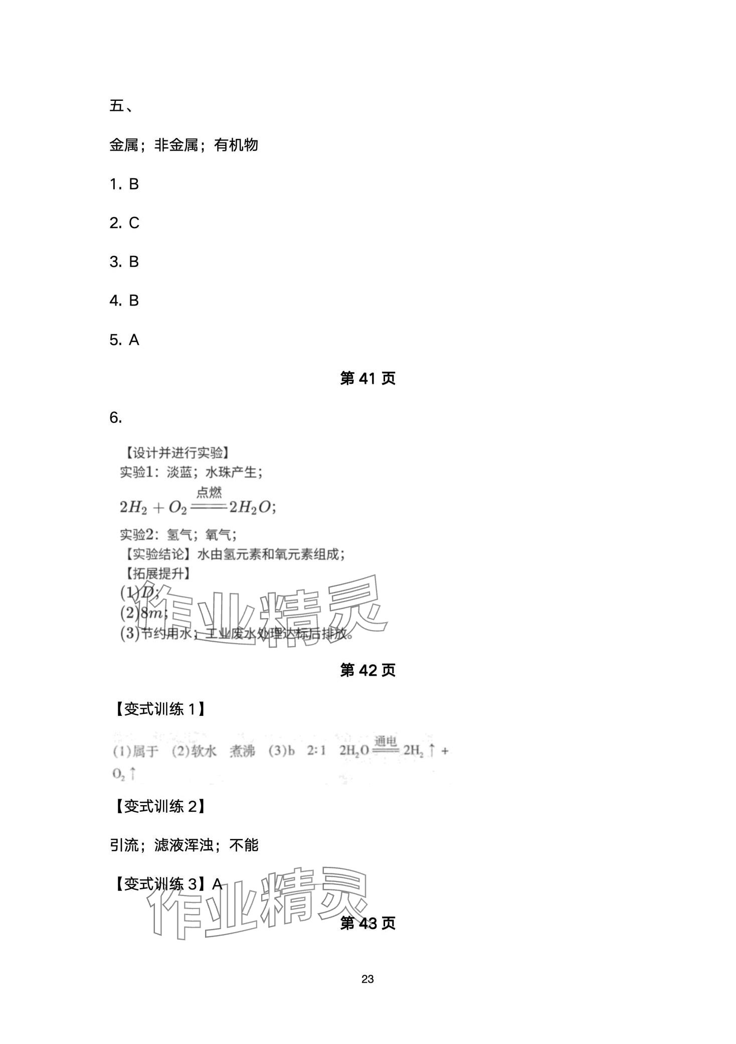 2024年剑指中考化学益阳专版 第23页