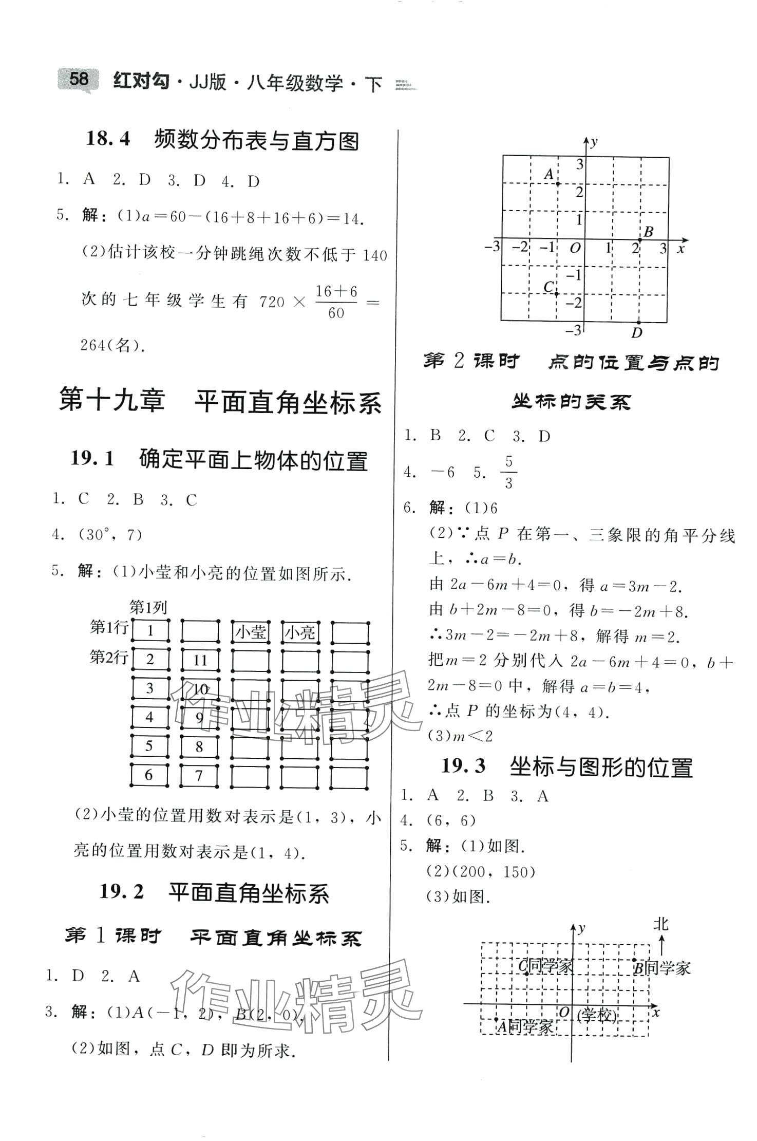 2024年紅對勾45分鐘作業(yè)與單元評估八年級數(shù)學下冊冀教版 第2頁