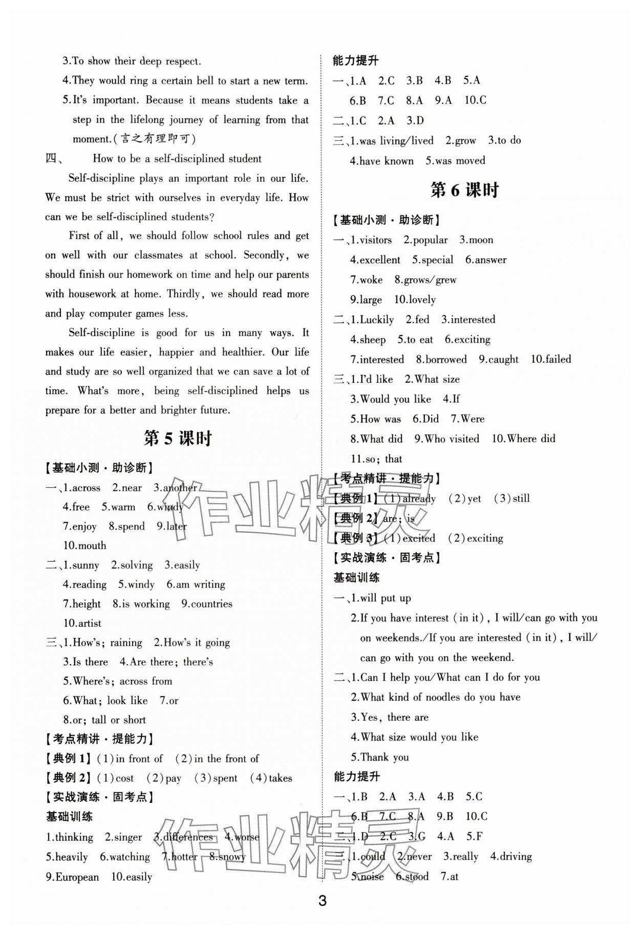 2024年初中总复习手册山东科学技术出版社英语 第3页