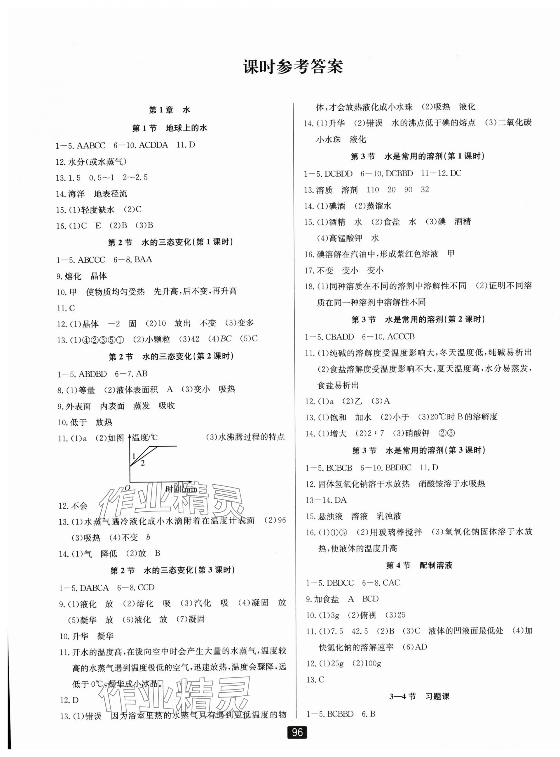 2024年励耘书业励耘新同步七年级科学下册华师大版 第1页