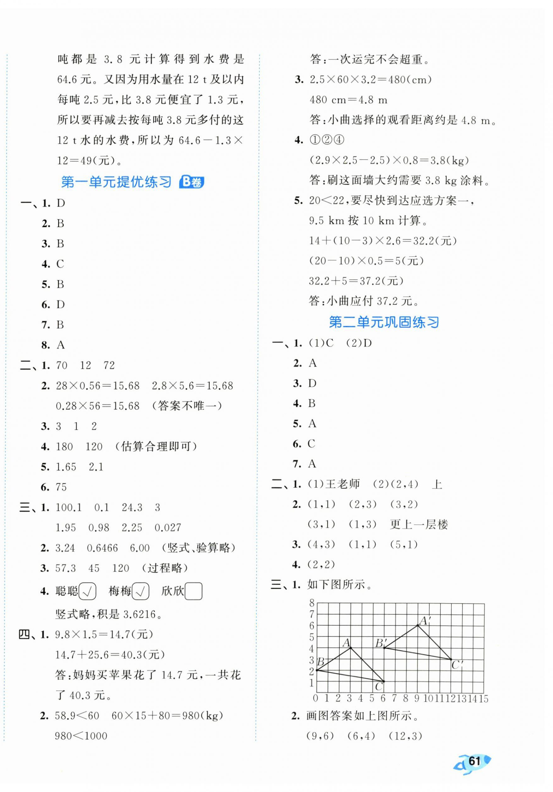 2024年53全優(yōu)卷五年級(jí)數(shù)學(xué)上冊(cè)人教版 第2頁