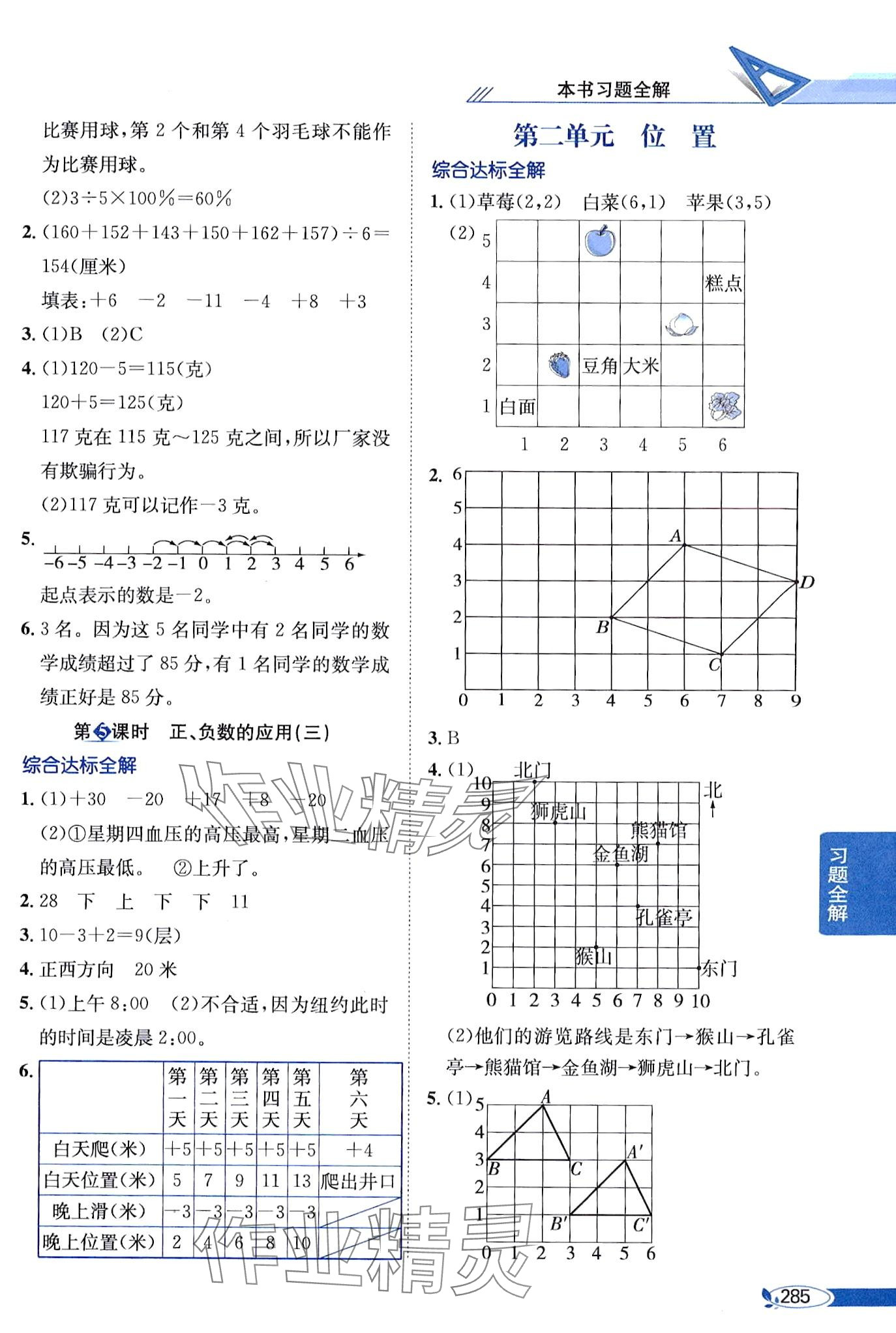 2024年教材全解六年級數(shù)學下冊冀教版 第2頁