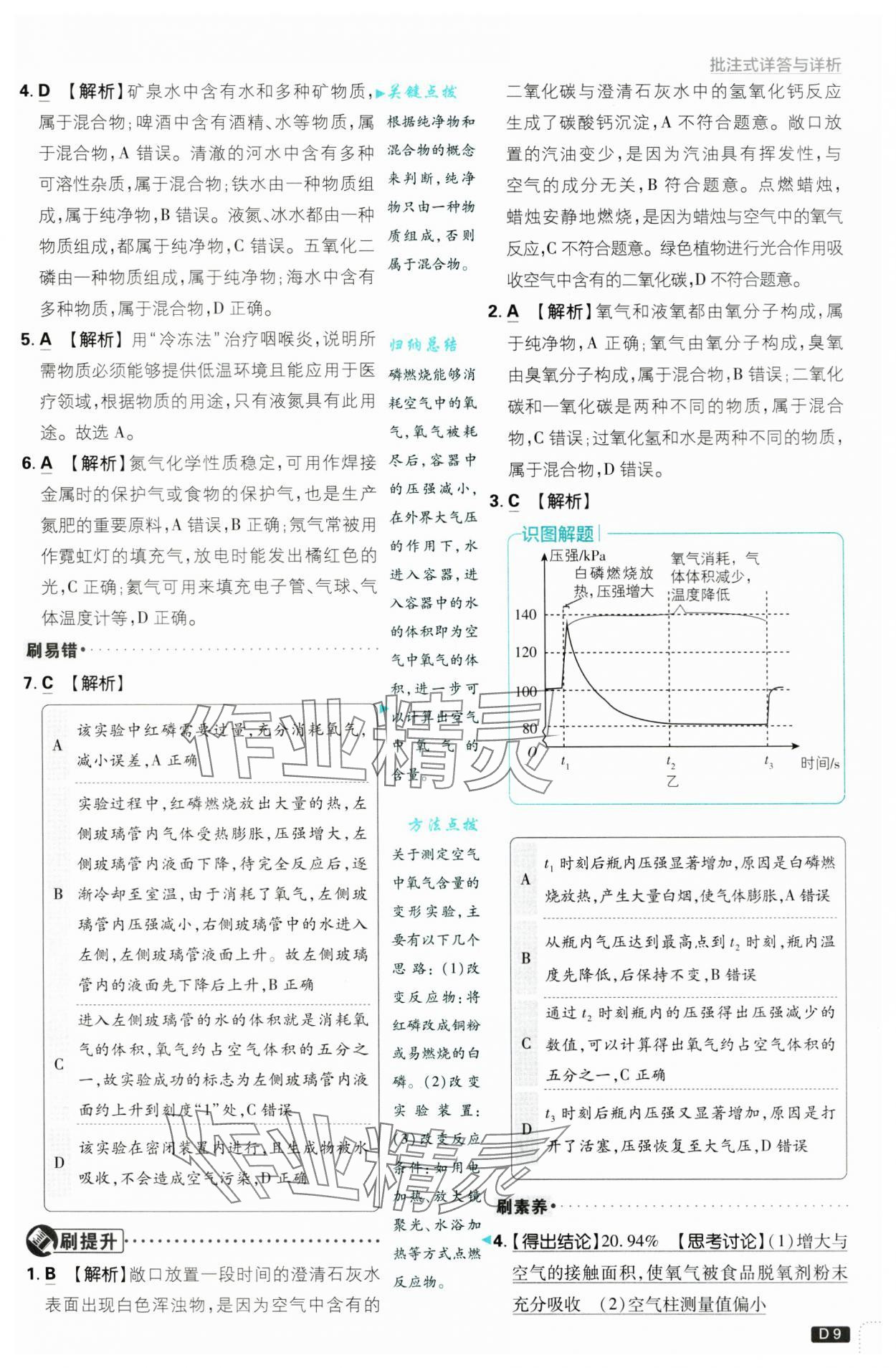 2024年初中必刷題九年級化學上冊滬教版 第9頁