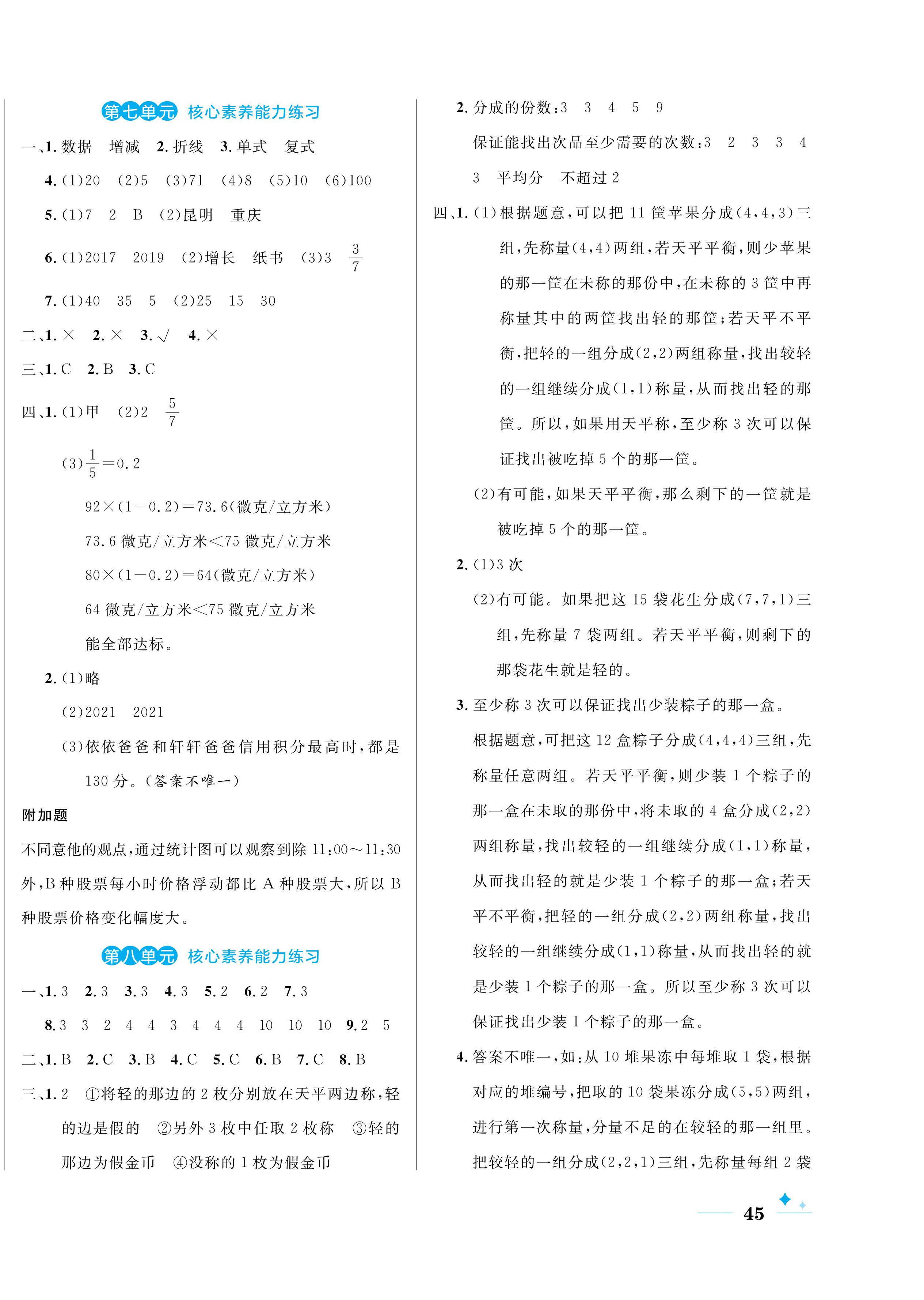 2024年黄冈名卷五年级数学下册人教版 第6页