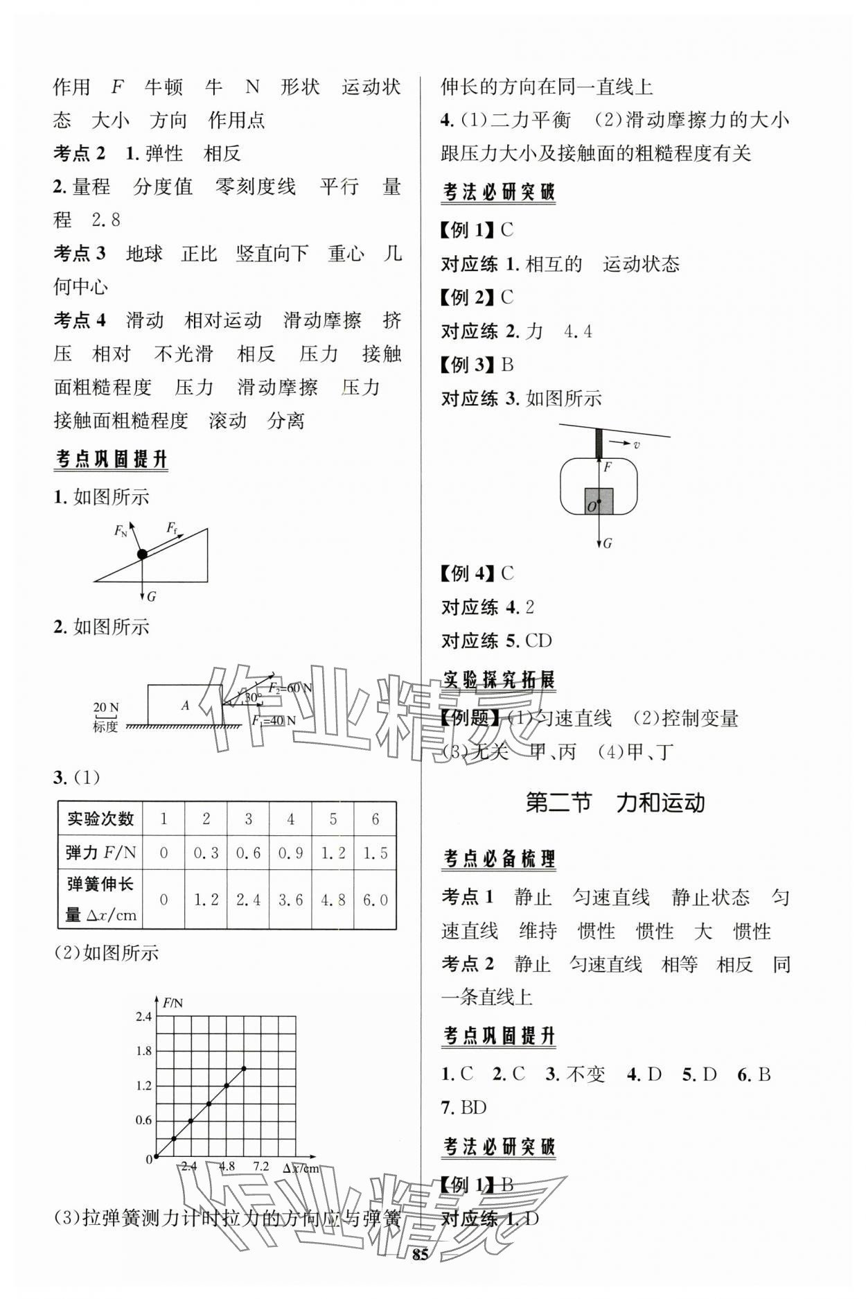 2025年初中總復(fù)習(xí)手冊(cè)知識(shí)出版社物理 第5頁