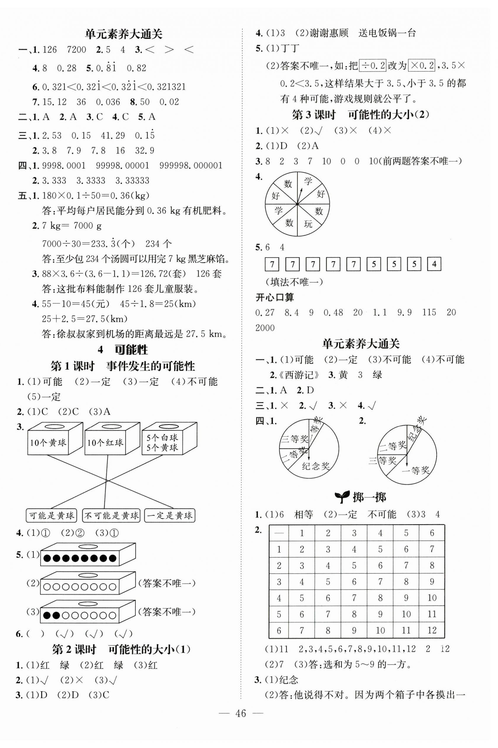 2024年名師測控五年級數(shù)學(xué)上冊人教版 第6頁