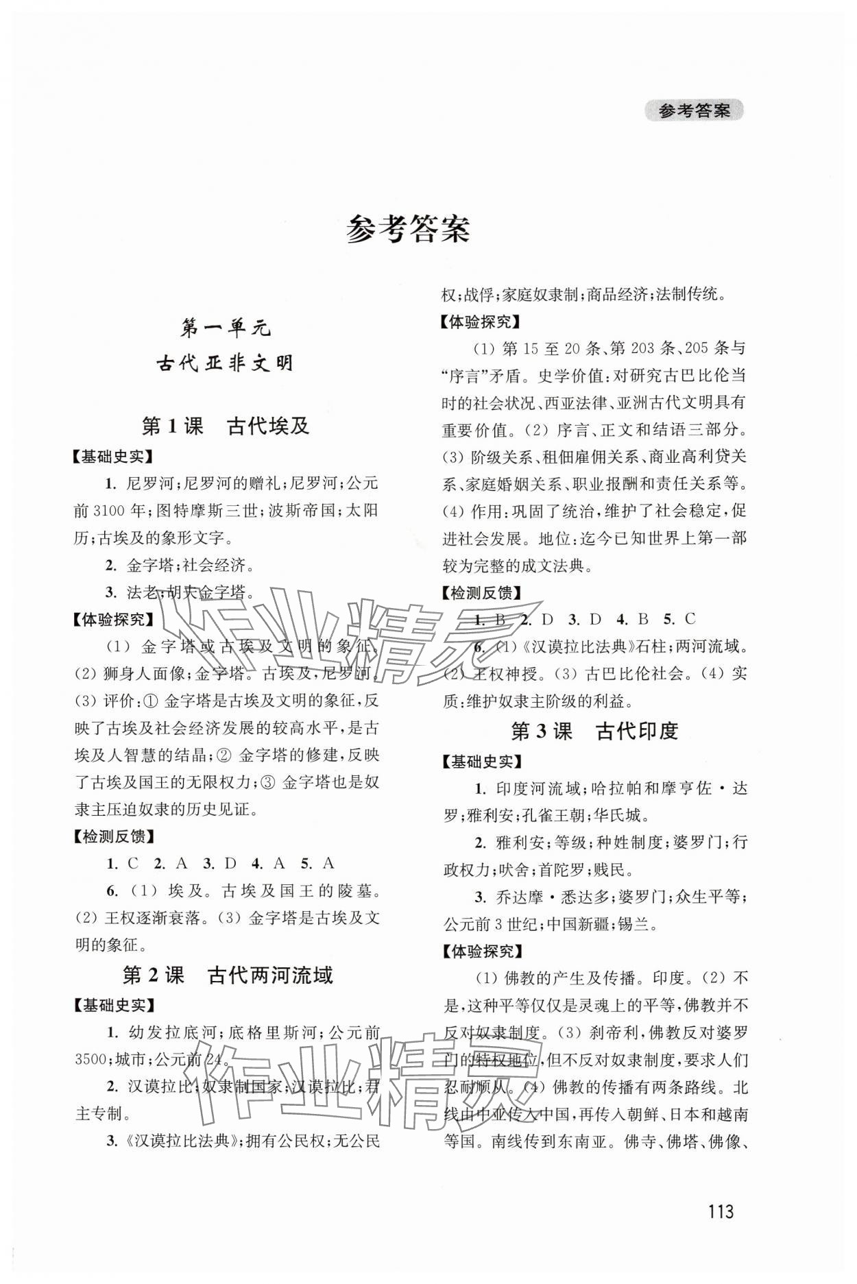 2024年新課程實(shí)踐與探究叢書九年級(jí)歷史上冊(cè)人教版江蘇專版 第1頁(yè)