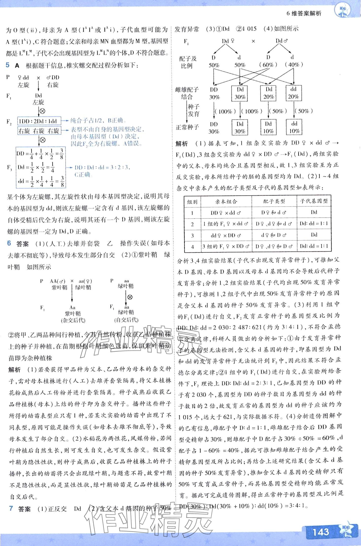 2024年一遍過(guò)高中生物必修2人教版 第4頁(yè)