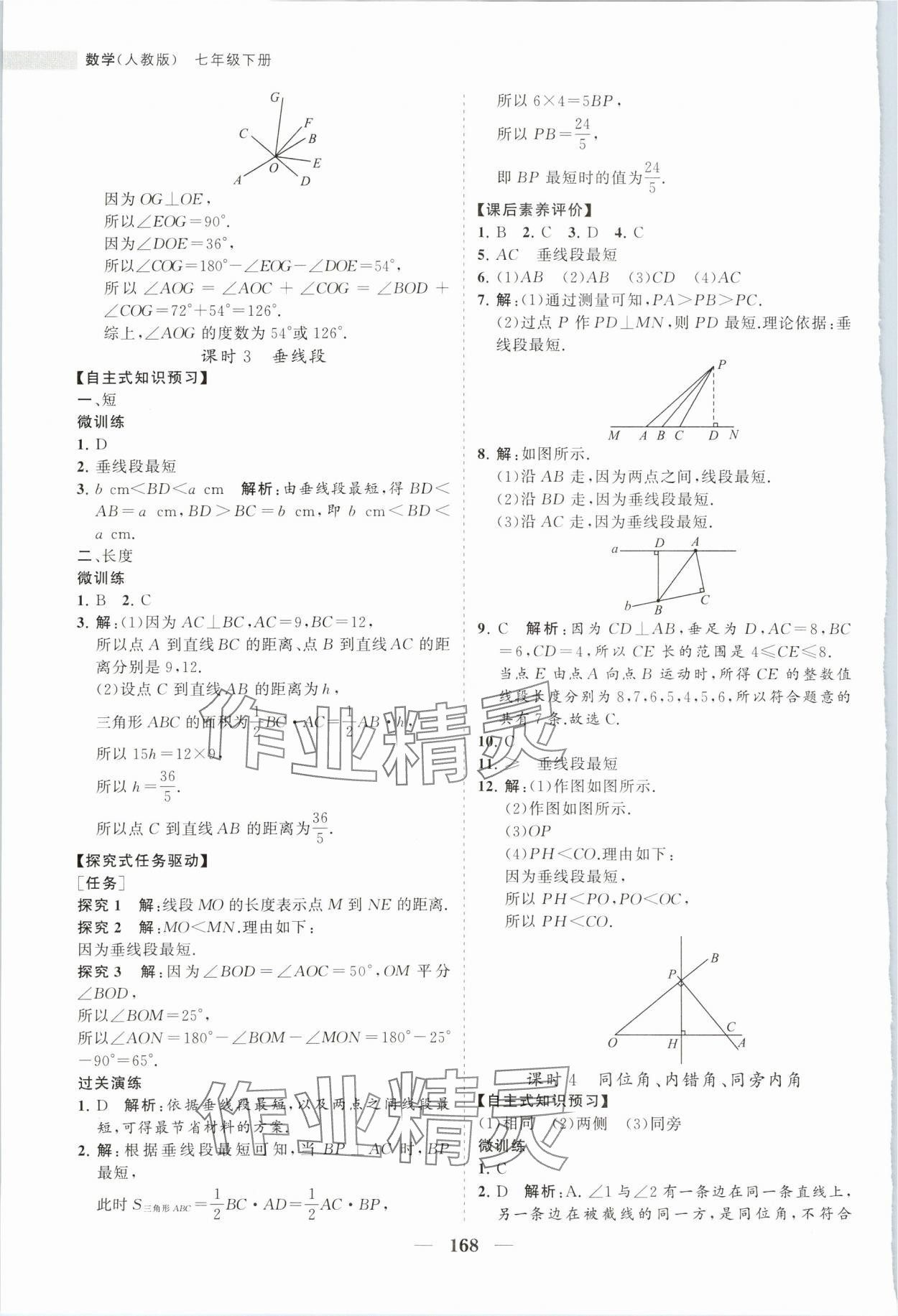 2024年新课程同步练习册七年级数学下册人教版 第4页