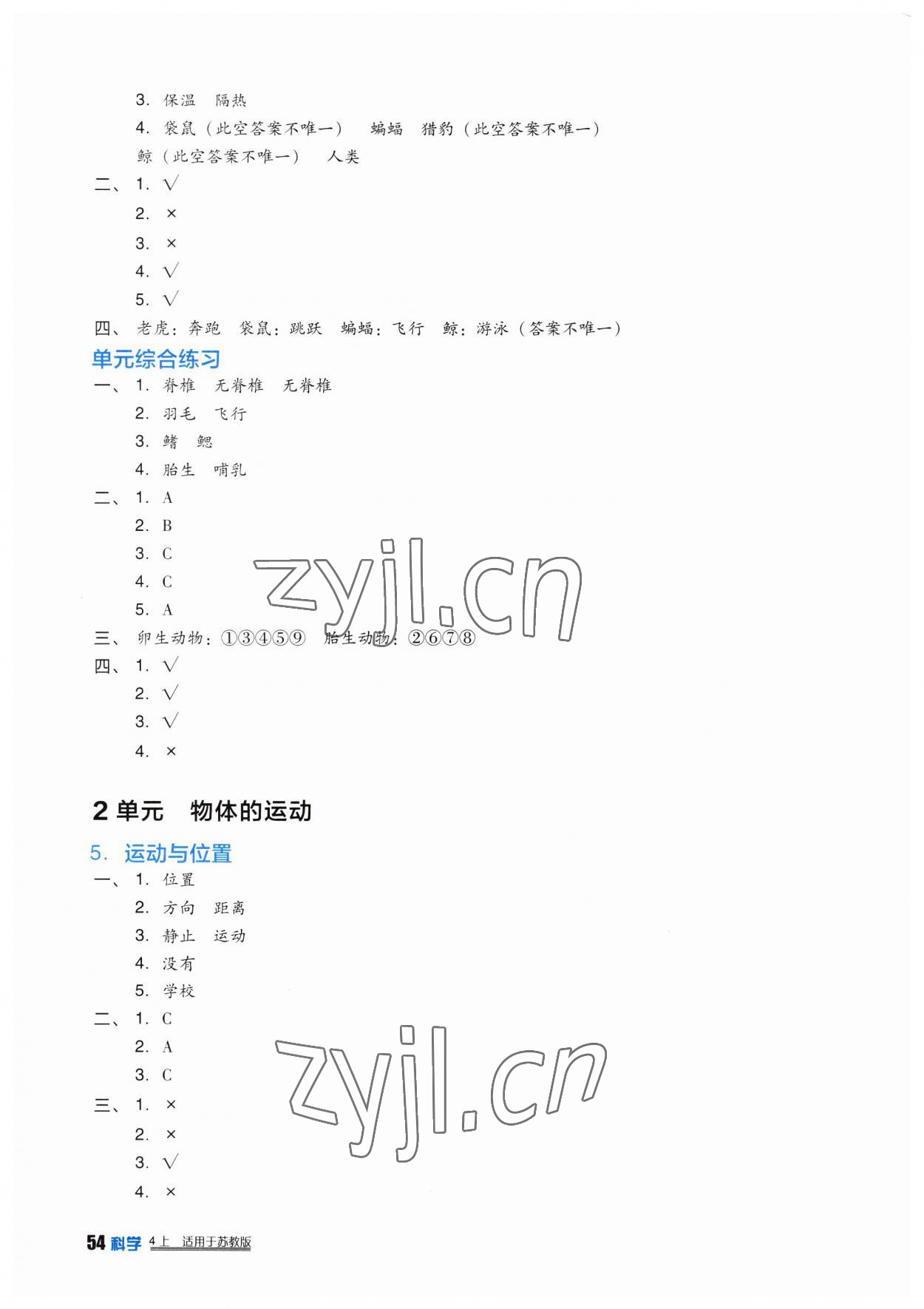 2023年學(xué)習(xí)實(shí)踐園地四年級(jí)科學(xué)上冊(cè)蘇教版 第2頁(yè)