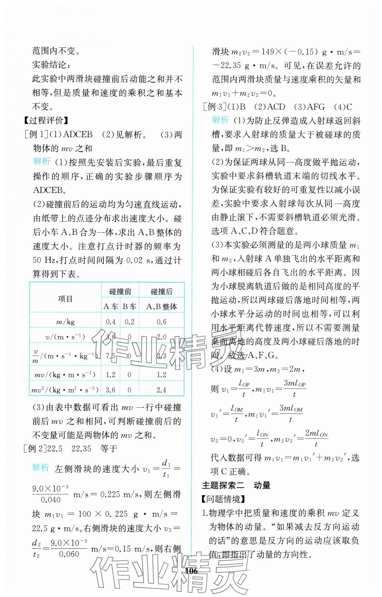 2023年同步解析與測評課時練人民教育出版社高中物理選擇性必修第一冊人教版 第2頁