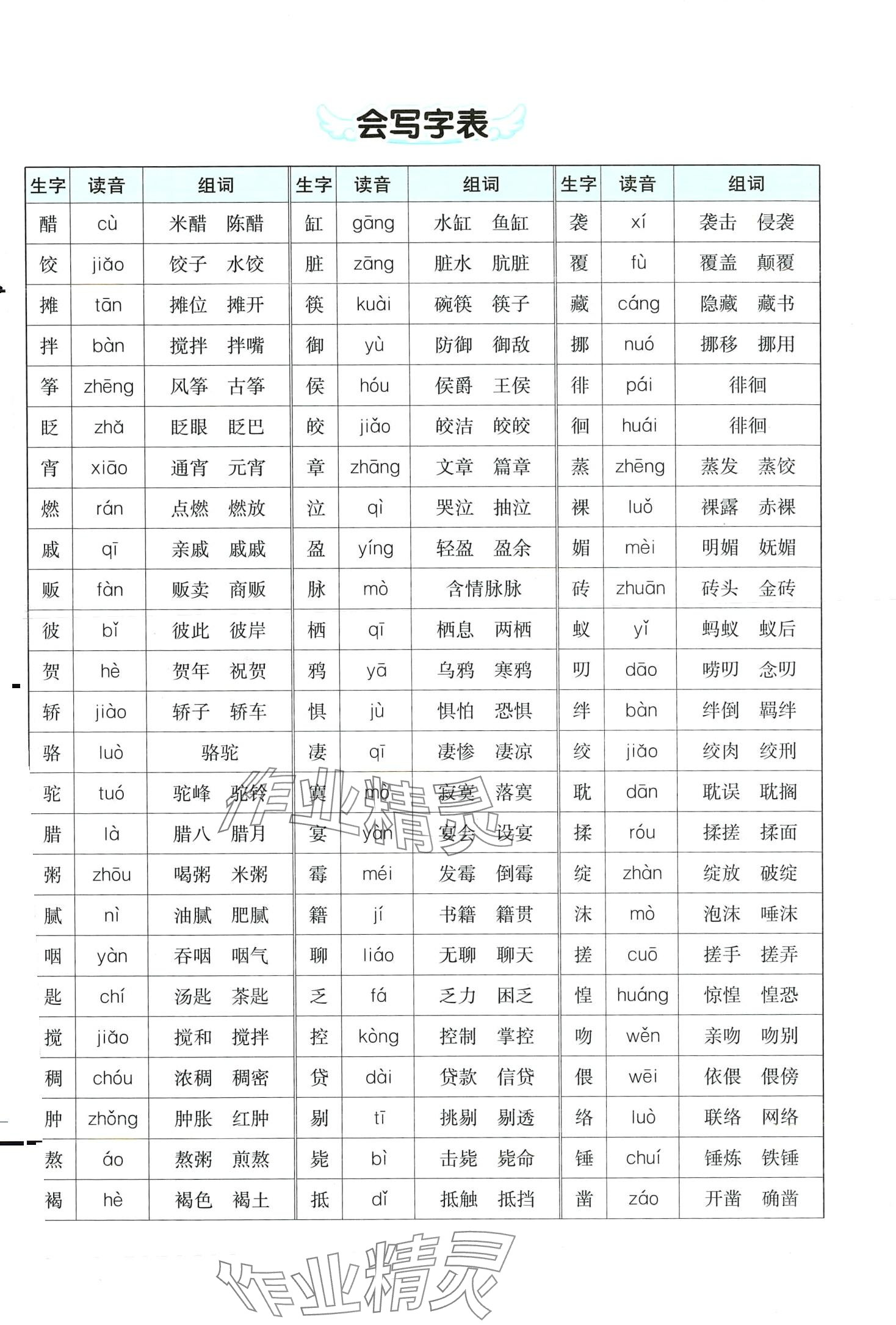 2024年七彩课堂六年级语文下册人教版山西专版 第5页