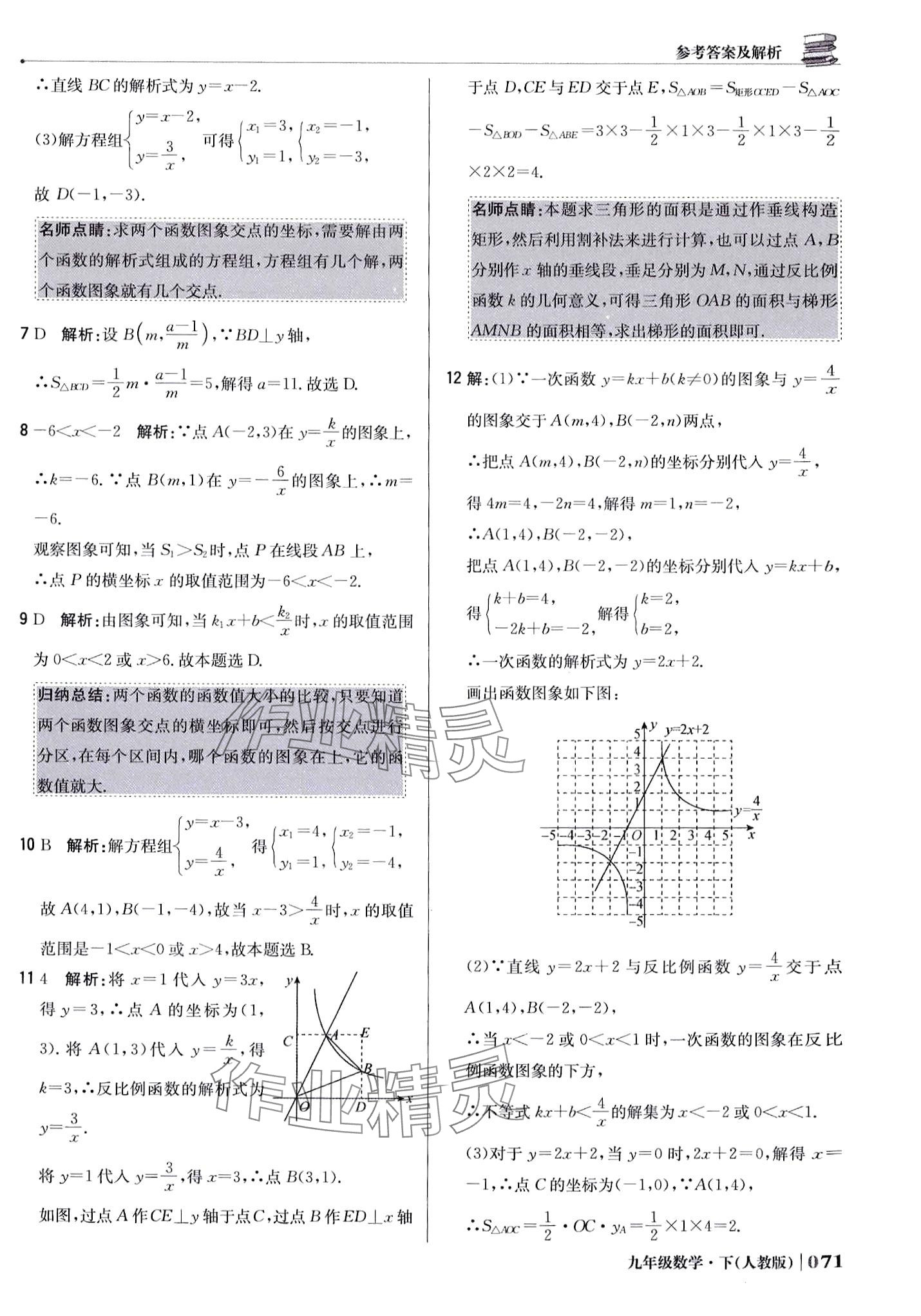 2024年1加1轻巧夺冠优化训练九年级数学下册人教版 第8页