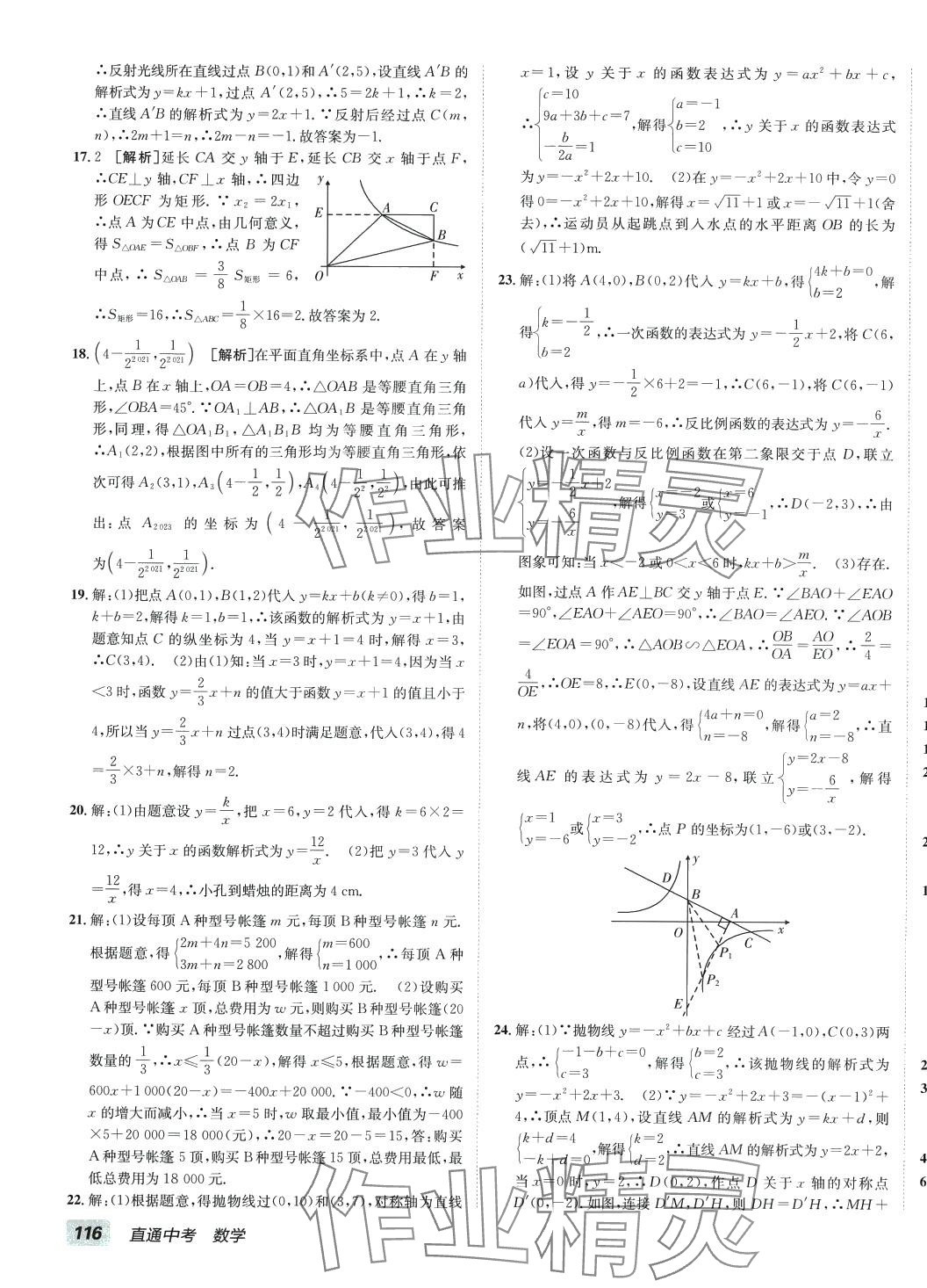 2024年神龙牛皮卷直通中考数学中考 第19页