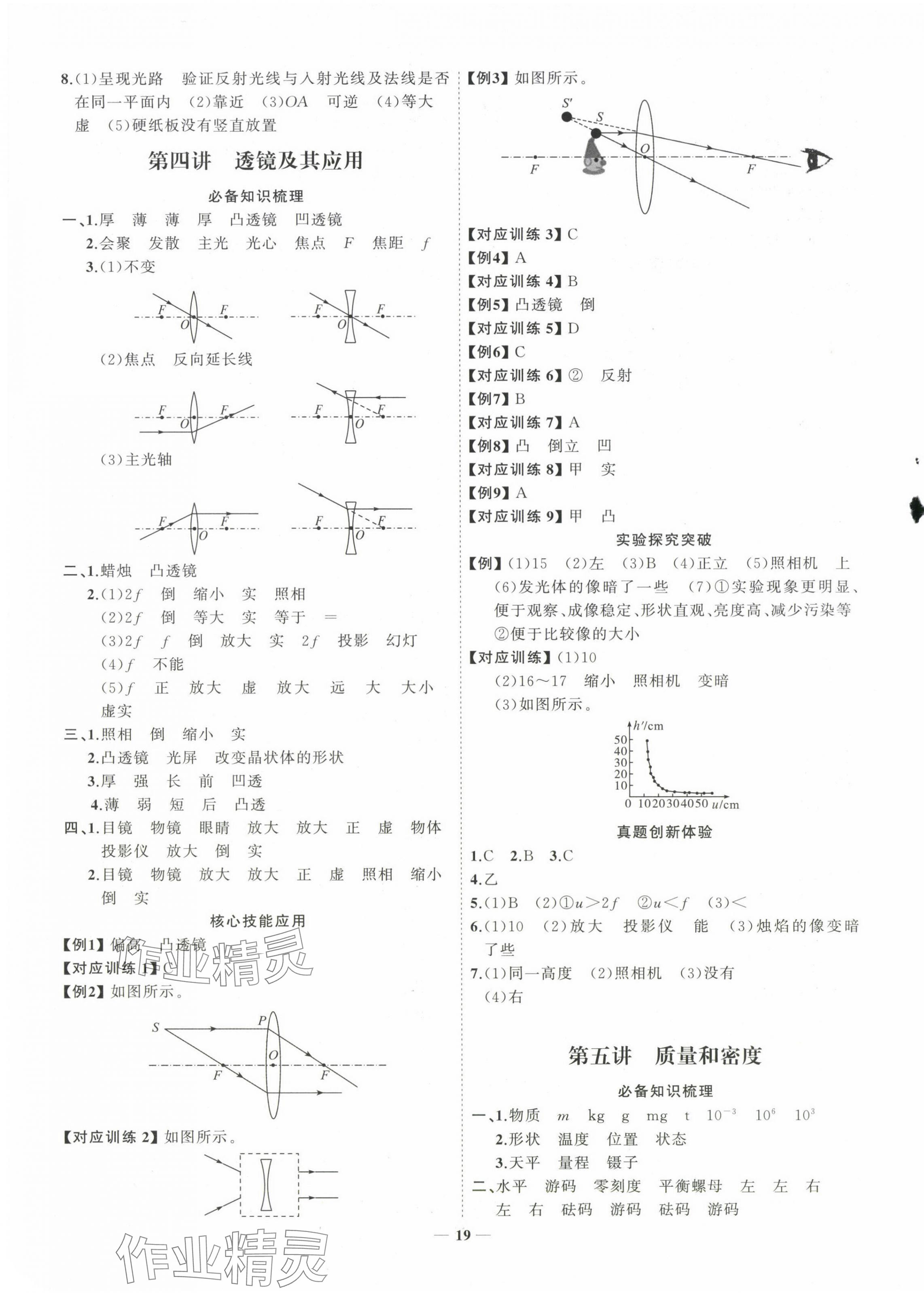 2024年初中总复习手册山东人民出版社物理鲁科版 第3页