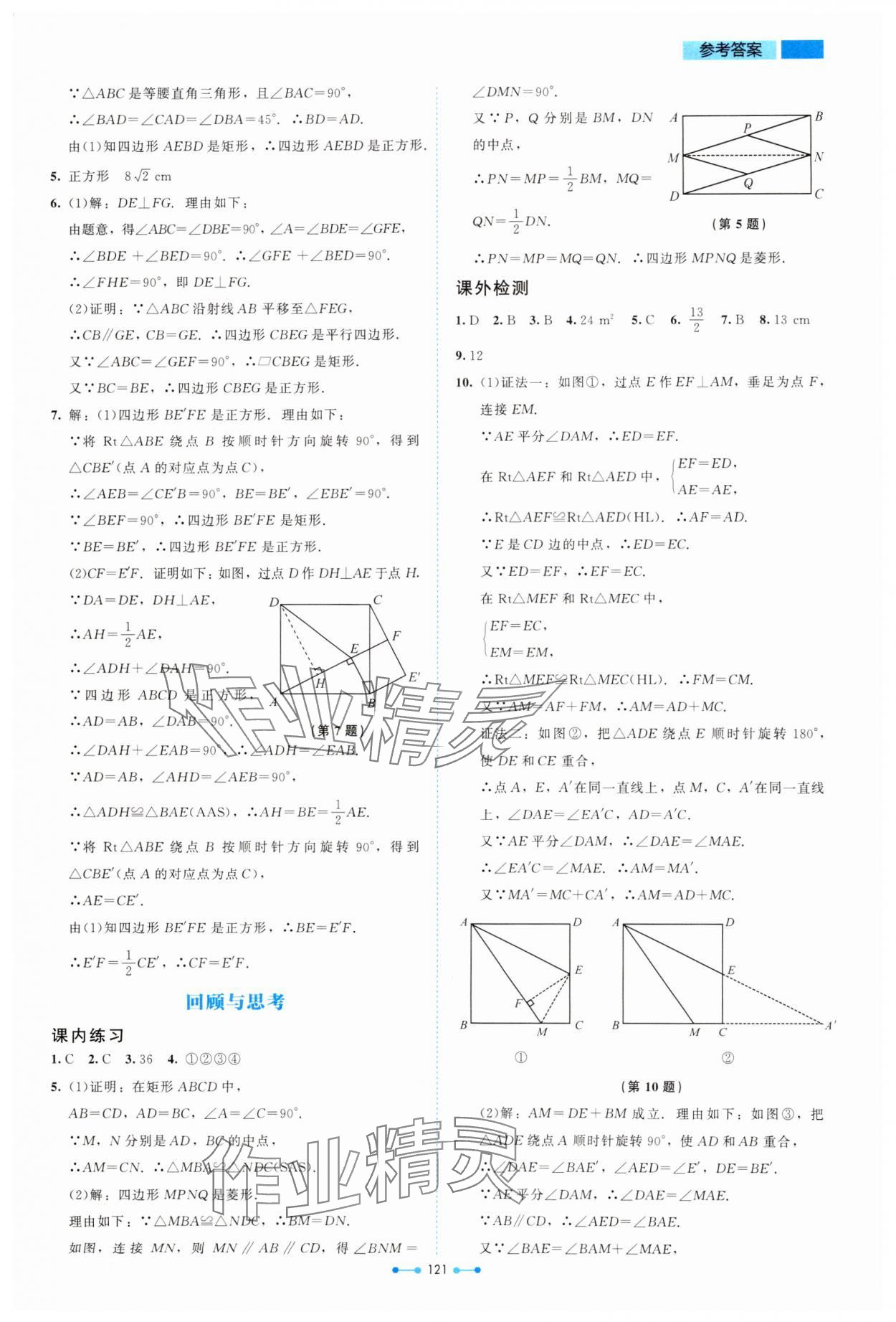 2024年伴你學北京師范大學出版社九年級數(shù)學上冊北師大版 第5頁