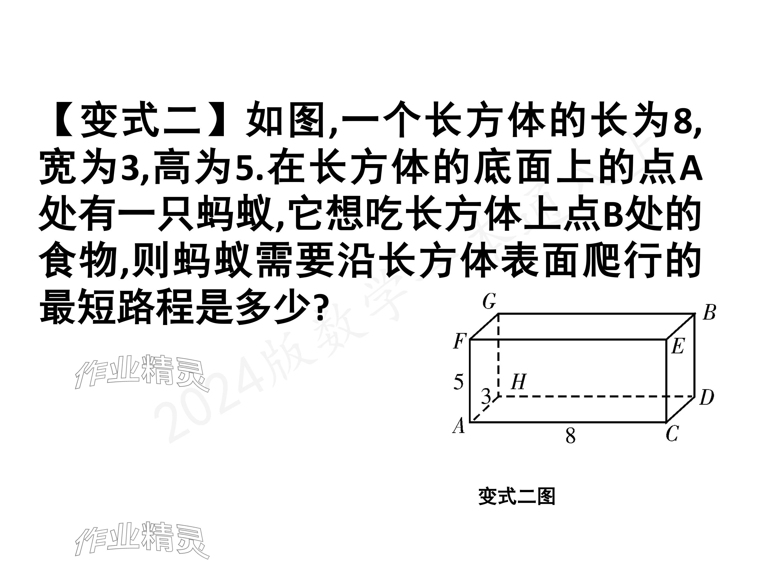 2024年一本通武汉出版社八年级数学上册北师大版核心板 参考答案第27页